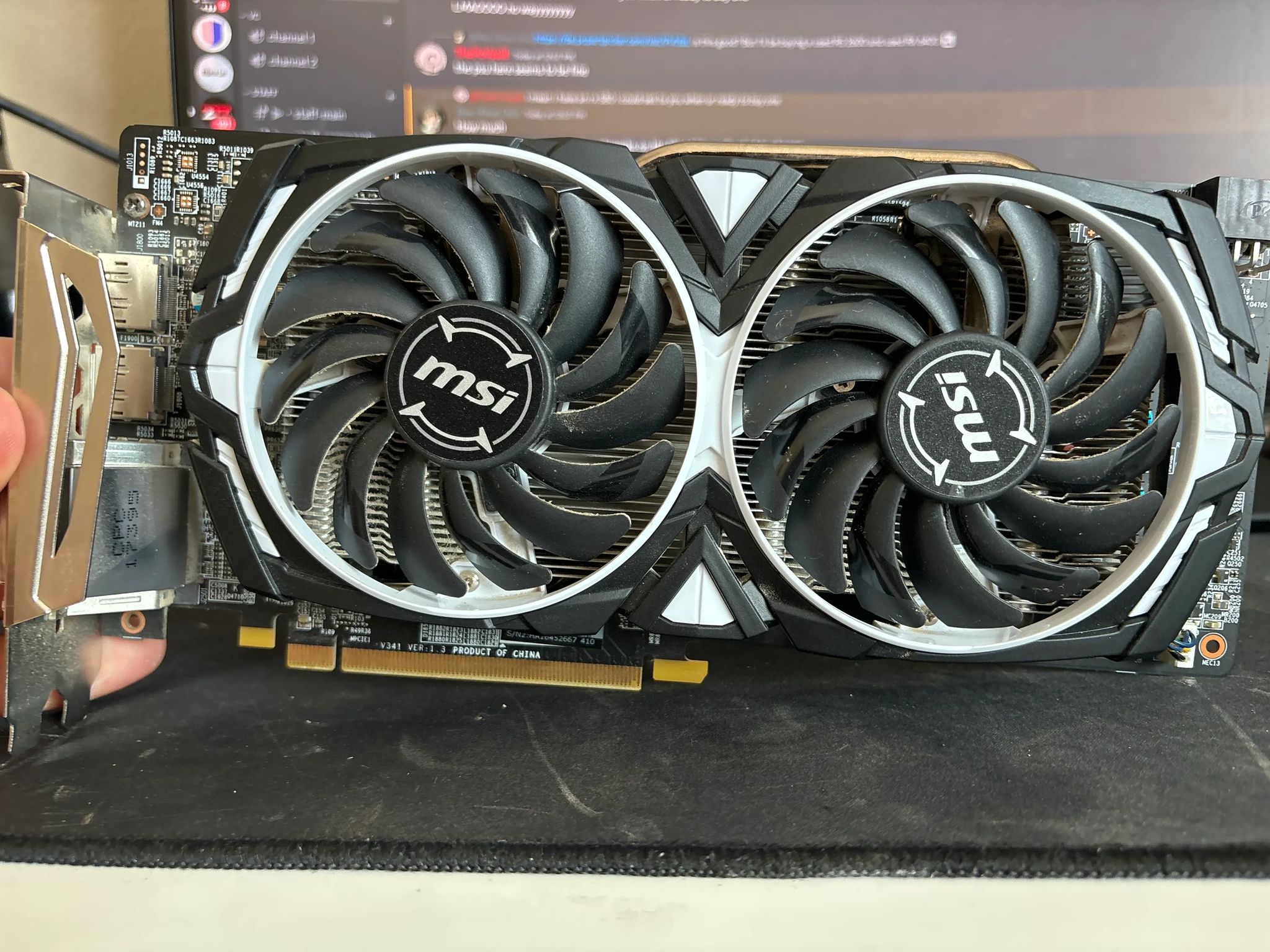 MSI Radeon RX 580 4GB OC