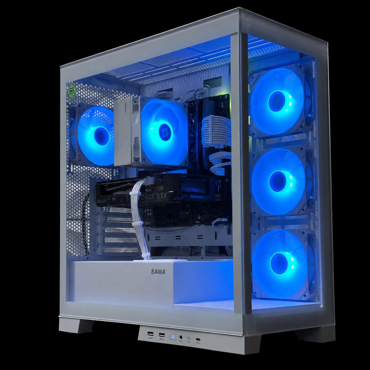 RTX 4060 Ti / Ryzen 5 7600x / 16GB DDR5 Ram / 512GB SSD / B850 Chipset / Future proof / Gaming pc