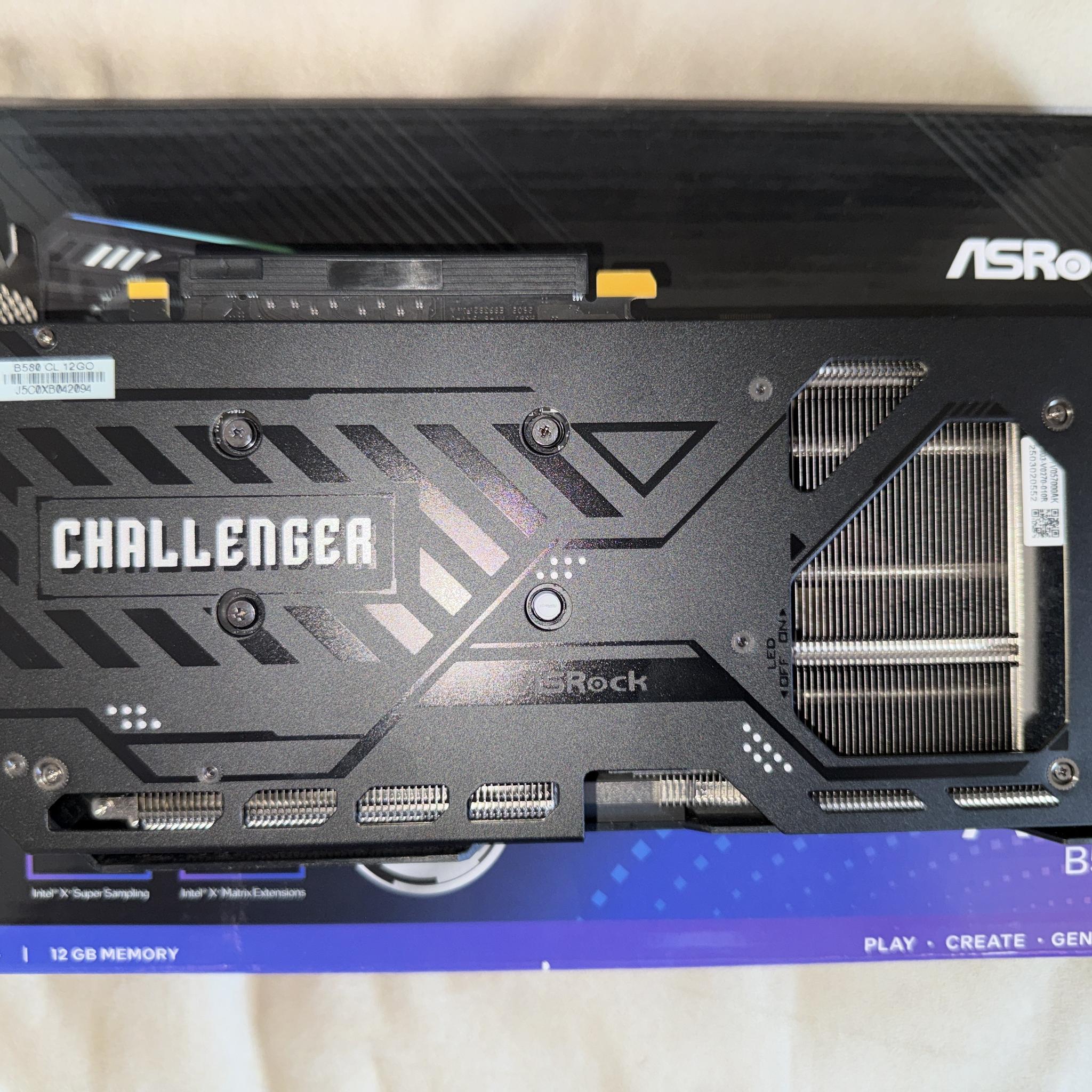 ASRock Challenger ARC B580 12GB