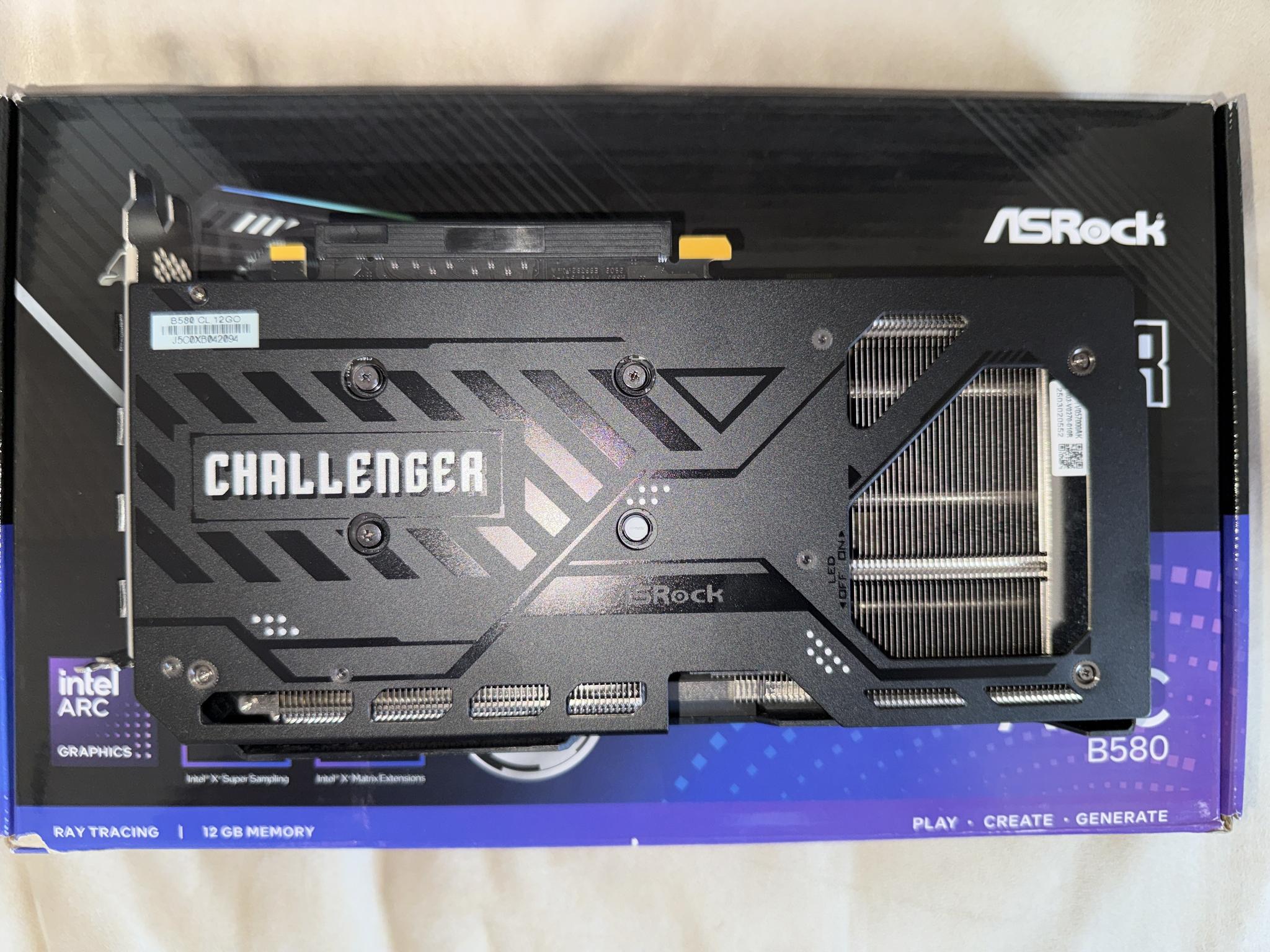 ASRock Challenger ARC B580 12GB