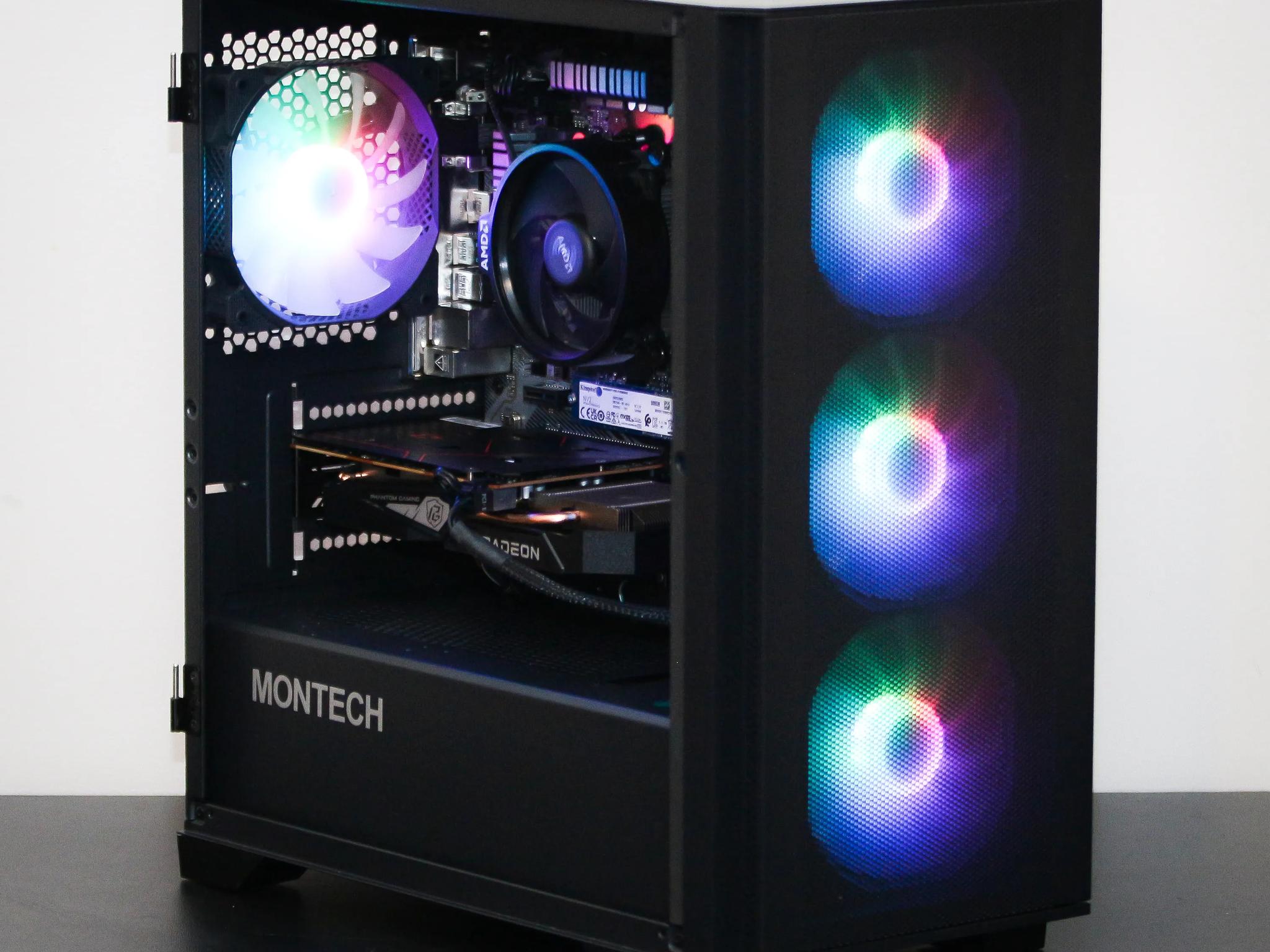 Radeon RX 6500 XT, Ryzen 3 2200g, 16GB DDR4, 500GB SSD