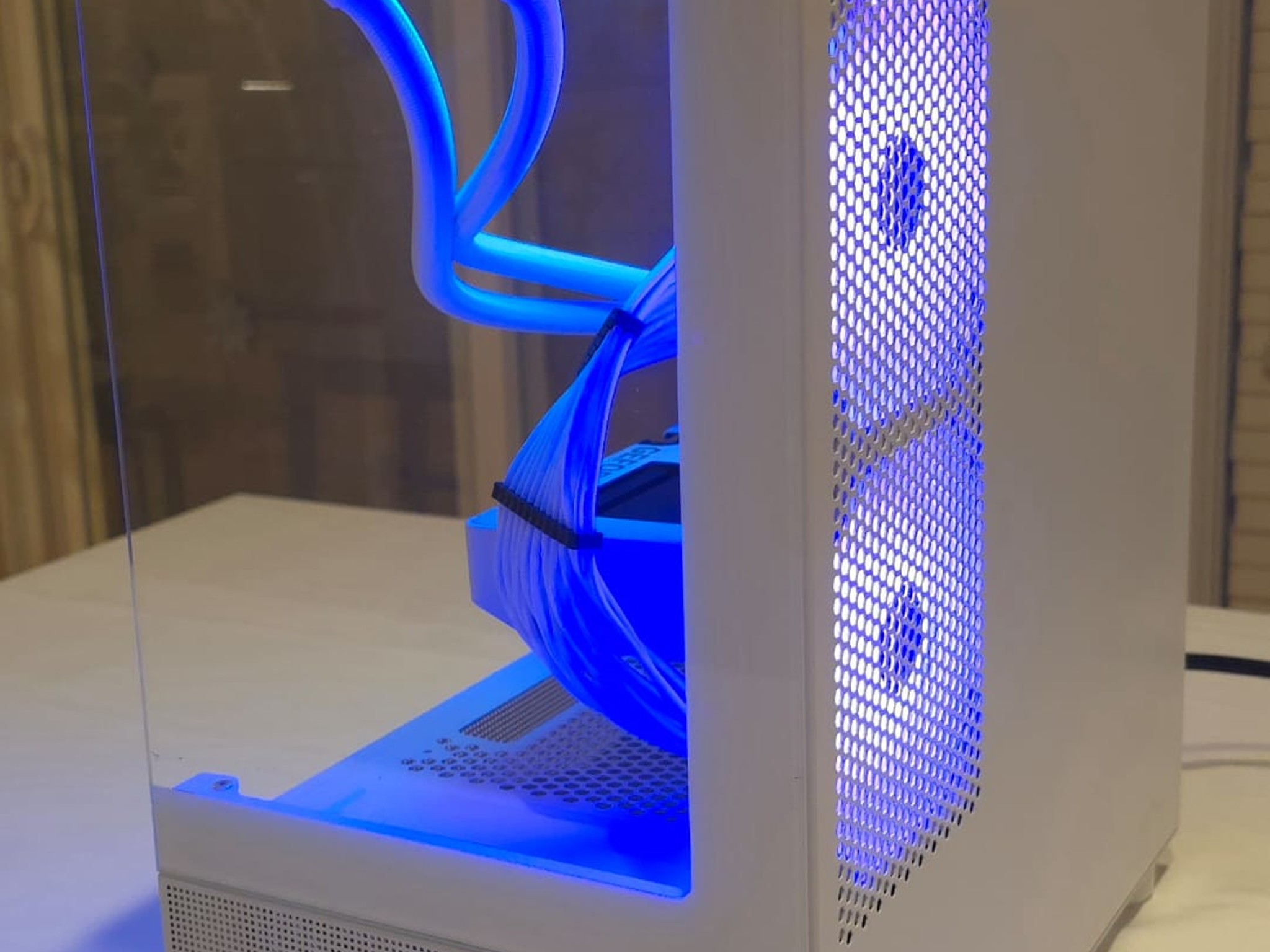 Custom White ARGB Gaming PC – Sleek, Powerful, and Ready to Go