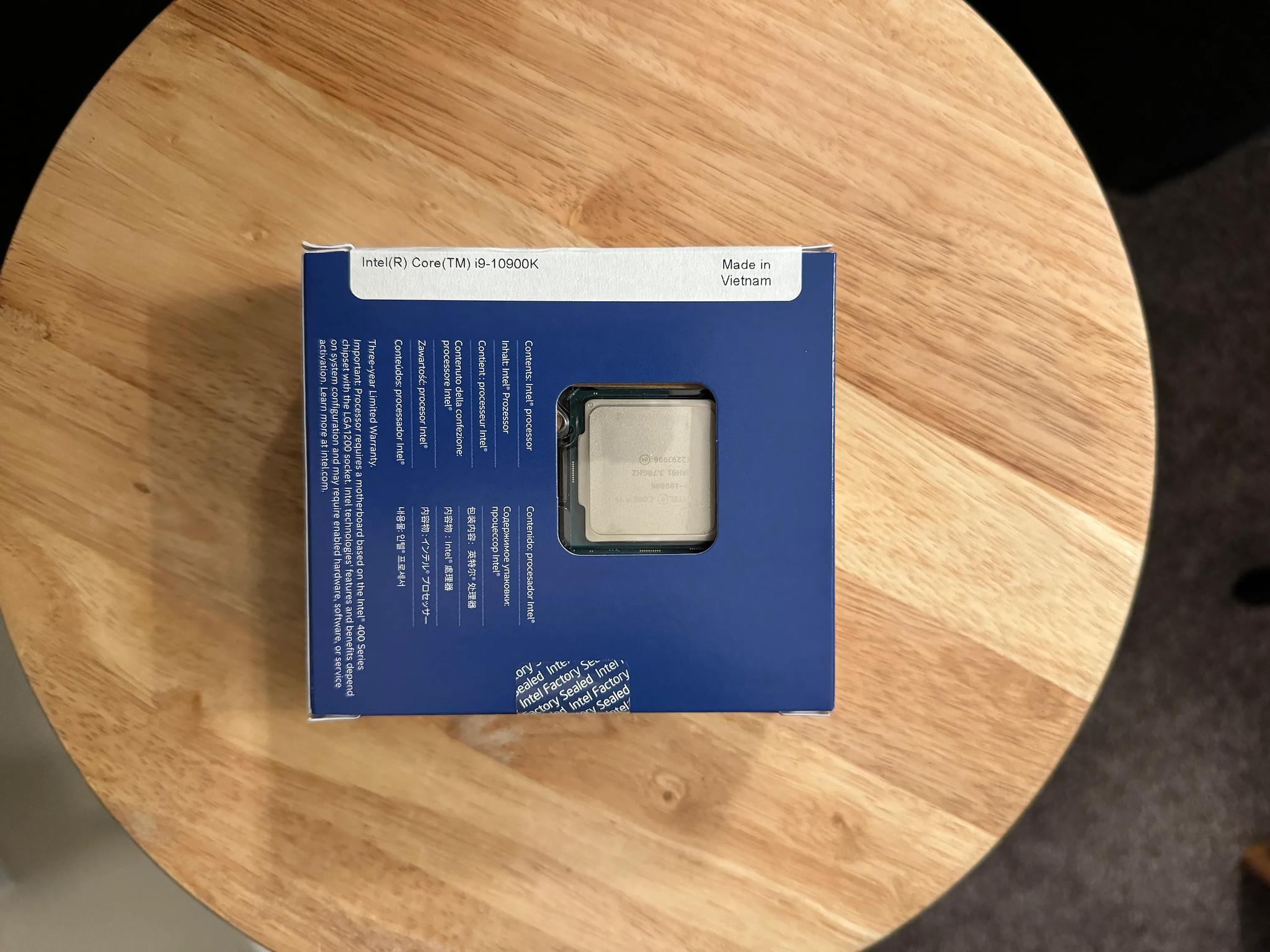 Intel Core i9-10900K 10-core 20-thread Processor