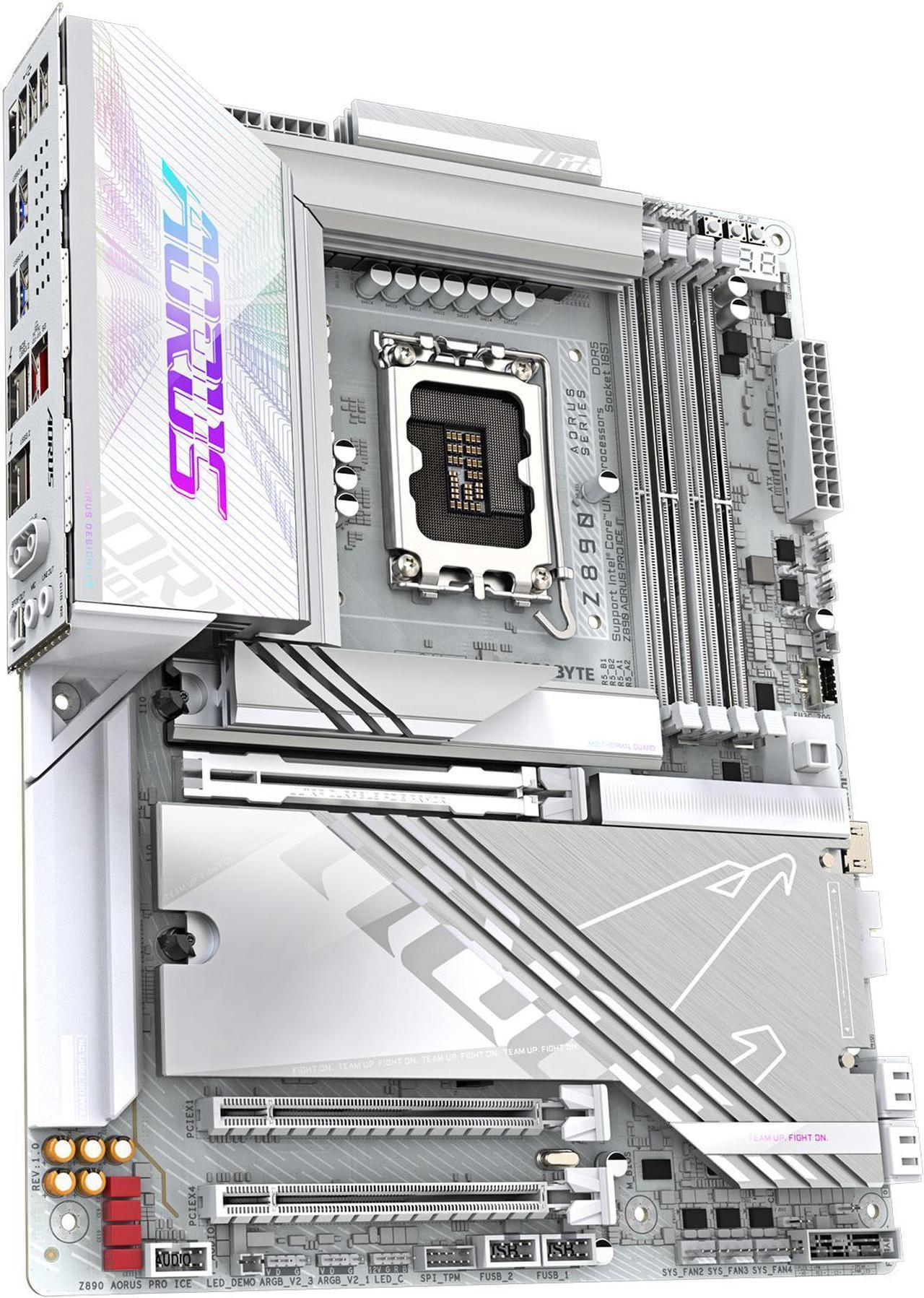 GIGABYTE Z890 AORUS PRO ICE Ultra Core (Series 2) LGA 1851, ATX, DDR5