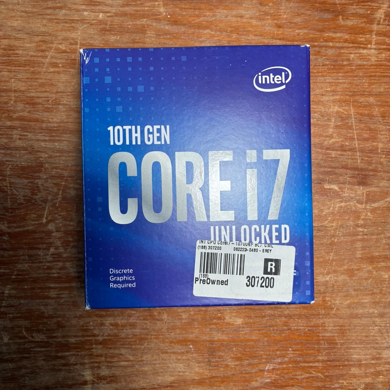 Intel Core i7 10700KF