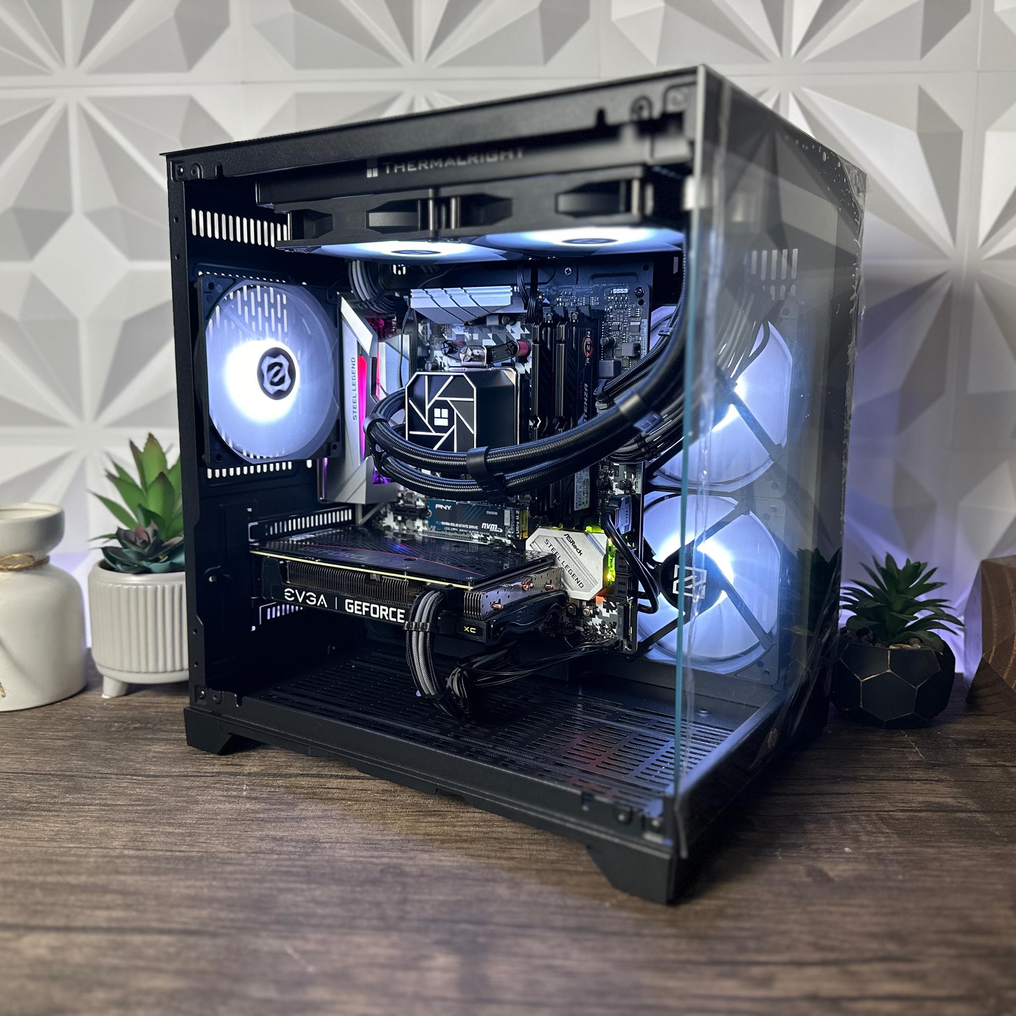 "Grey God" Gaming PC! Ryzen 7 3700x, RTX 3060, 16gb DDR4, 1TB SSD, Full ARGB!