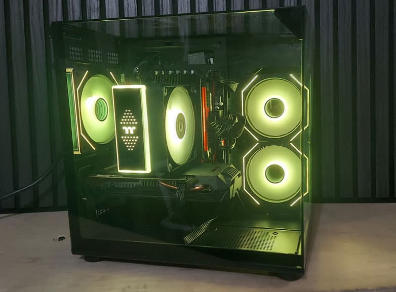 Intel Sledgehammer 8-Core/16-Thread PC | GTX 1060 | 32GB RAM | 1.25 TB | RGB Penthouse Glass Case