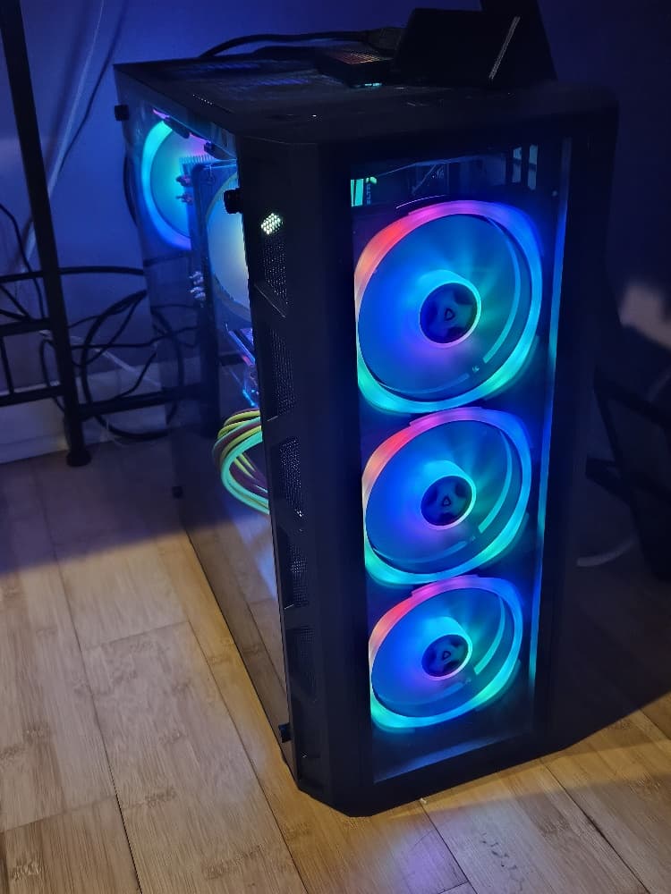 Lightly used RGB custom Gaming PC
