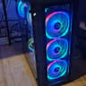 Lightly used RGB custom Gaming PC