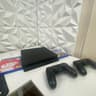 PS4 Slim 1TB with 2 Controllers and 2 Free Games ( Fifa 20 + The Crew 2 ) Good Condition