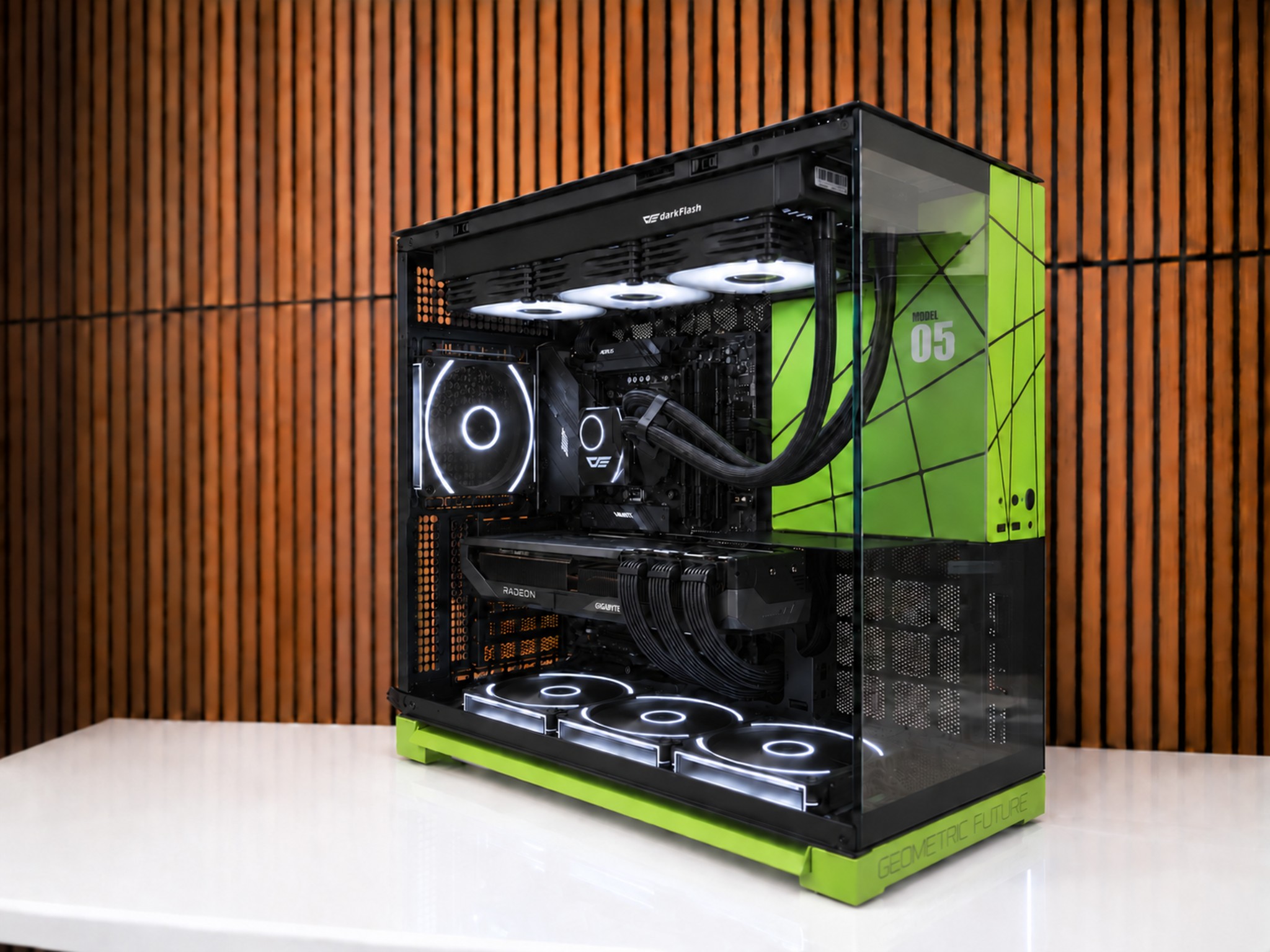 THE HULK 💚V2| RX 9070XT 16G| Ryzen 9 7950X3D | 32GB DDR5 | 1TB NVME | GOLD PSU | Windows 11 |