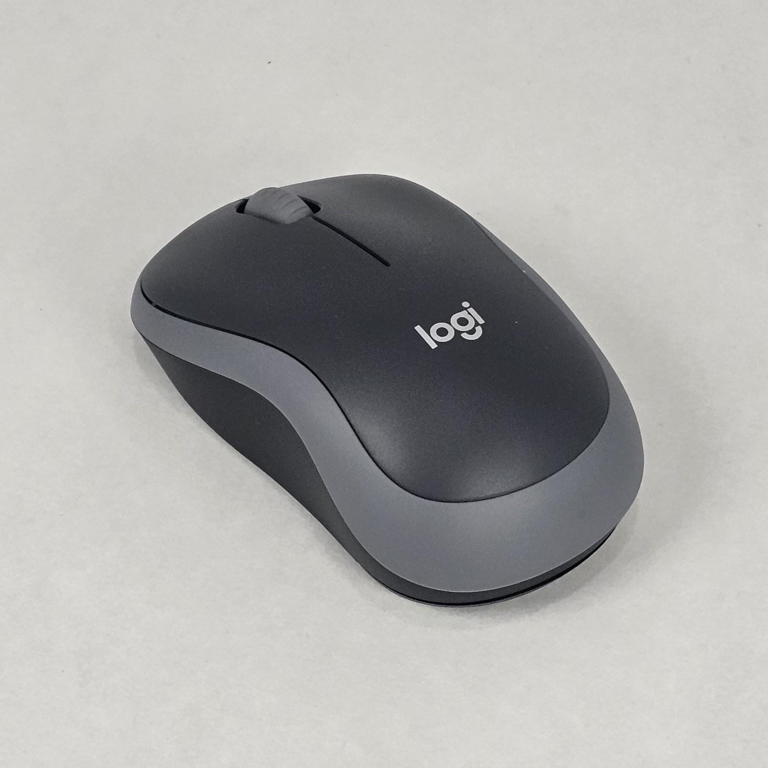 Logitech M185 Wireless Mouse - Grey/Black