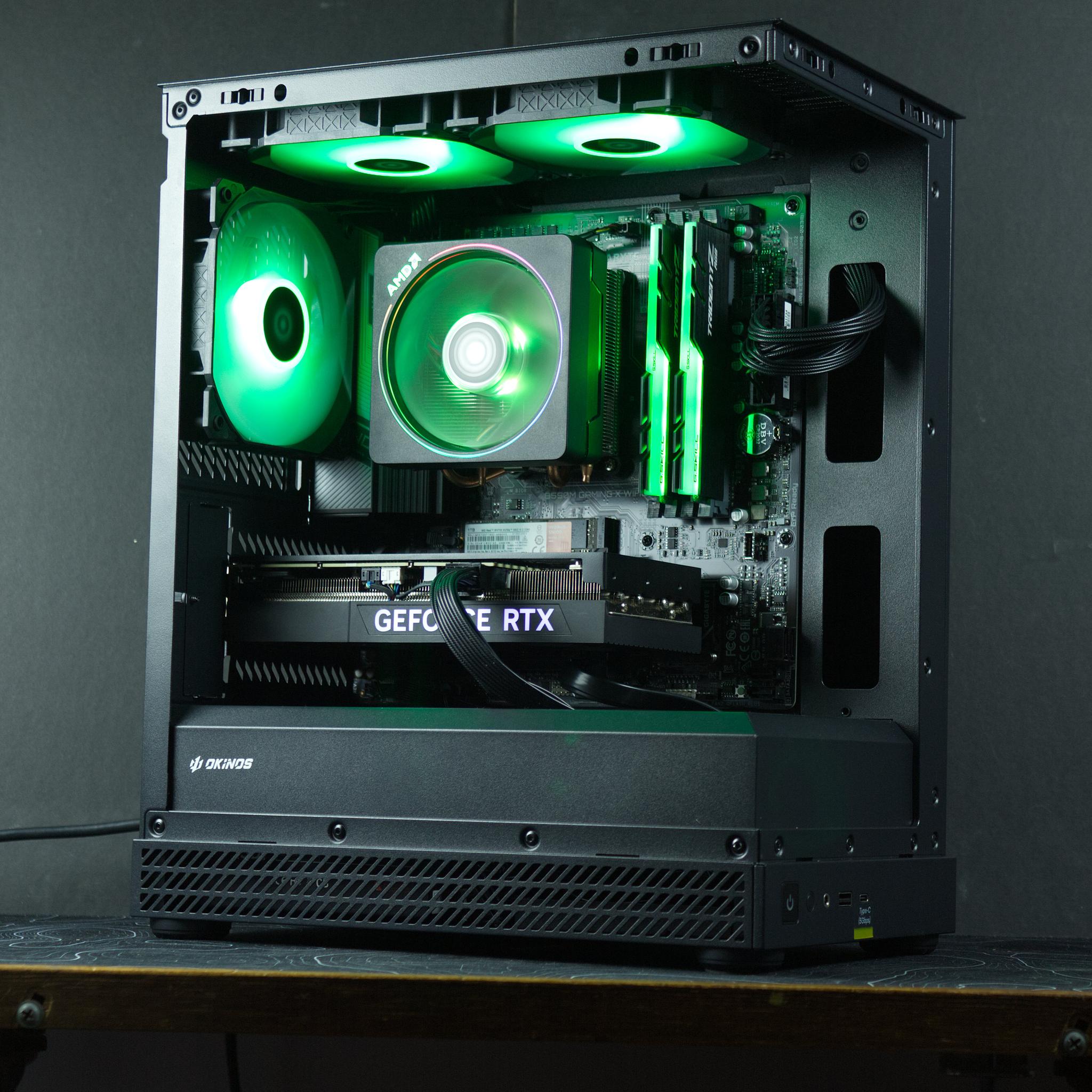 ⚡Ryzen 5 5600x / RTX 4060 Ti 8GB / 16GB RAM / 1TB SSD / Gaming PC
