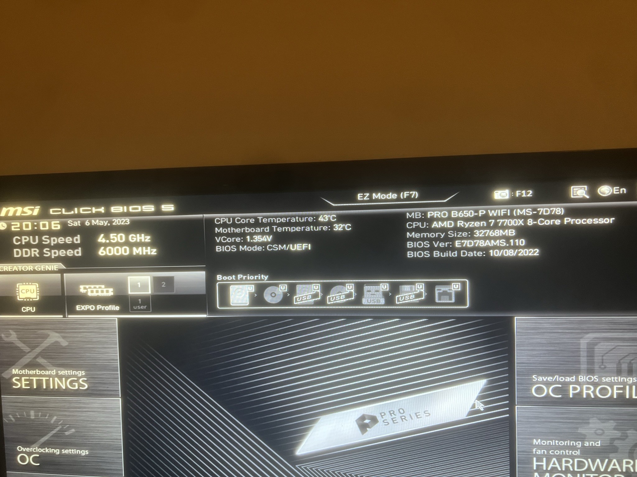 AMD 7700X || 6800xt || DDR5 32gb tan || 1tb Lian cool mesh C