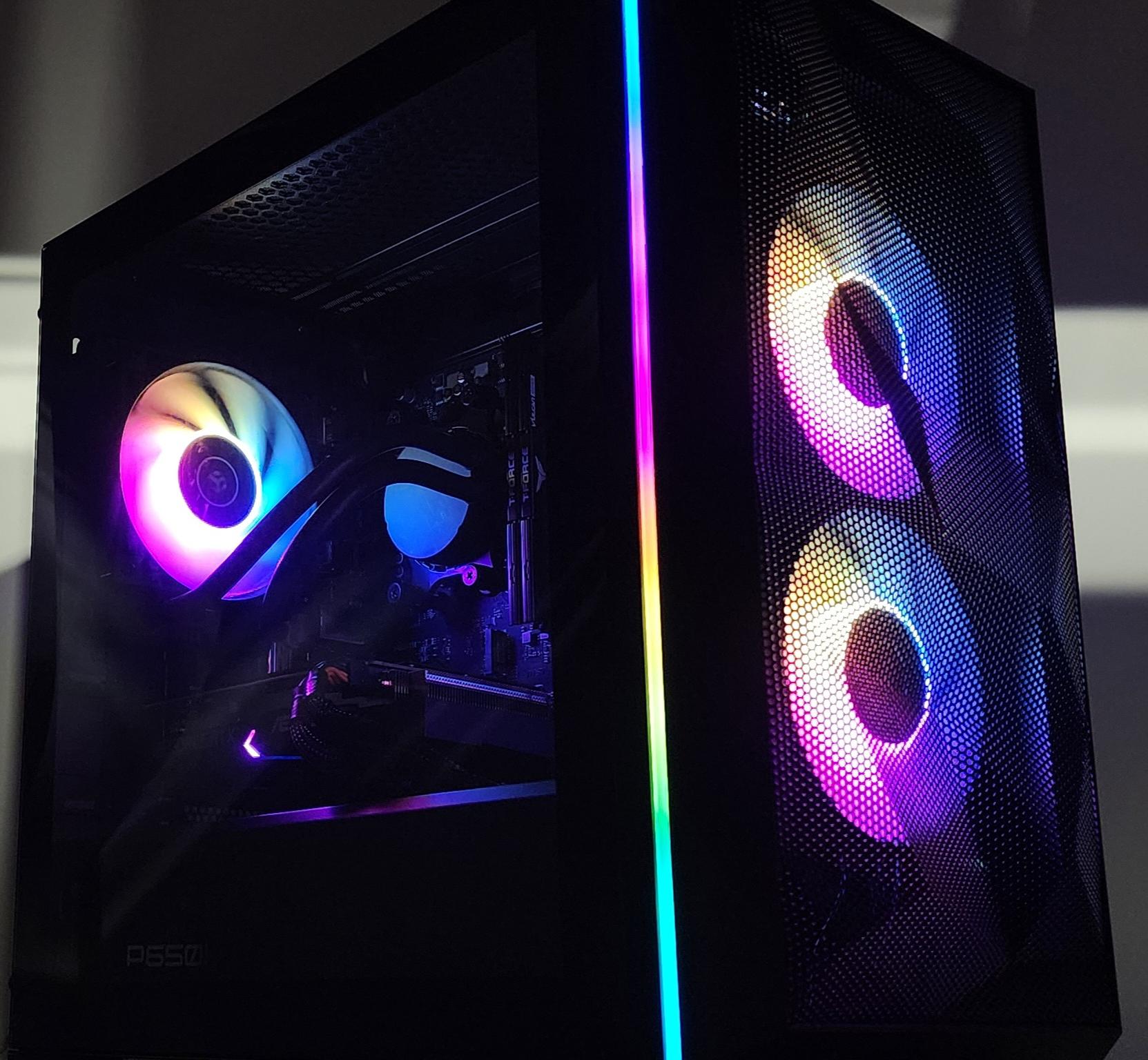 Gaming PC Ryzen 5 8400F 16GB RAM 1TB SSD RTX 3060 8GB Windows 11 Computer