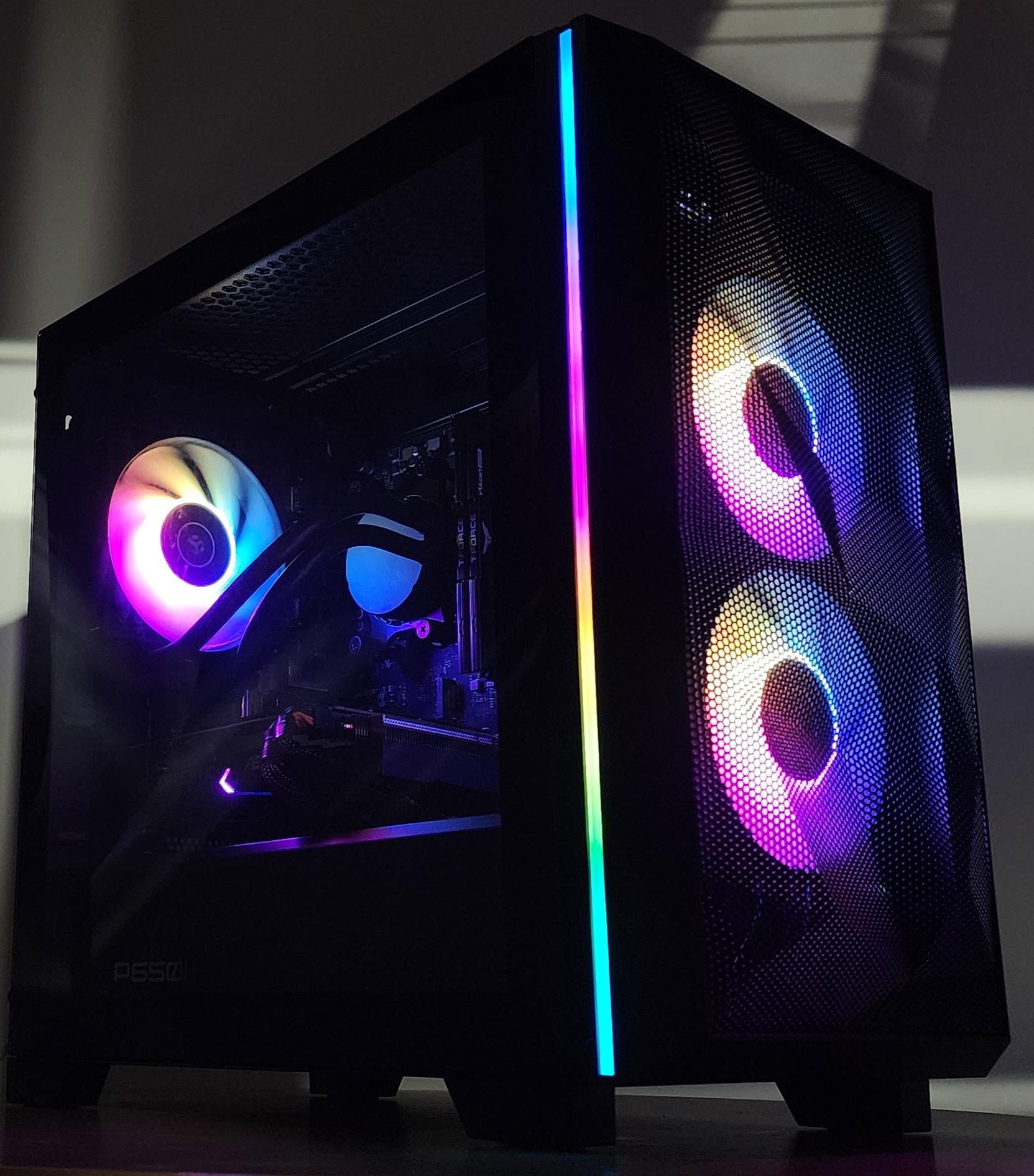 Gaming PC Ryzen 5 8400F 16GB RAM 1TB SSD RTX 3060 8GB Windows 11 Computer