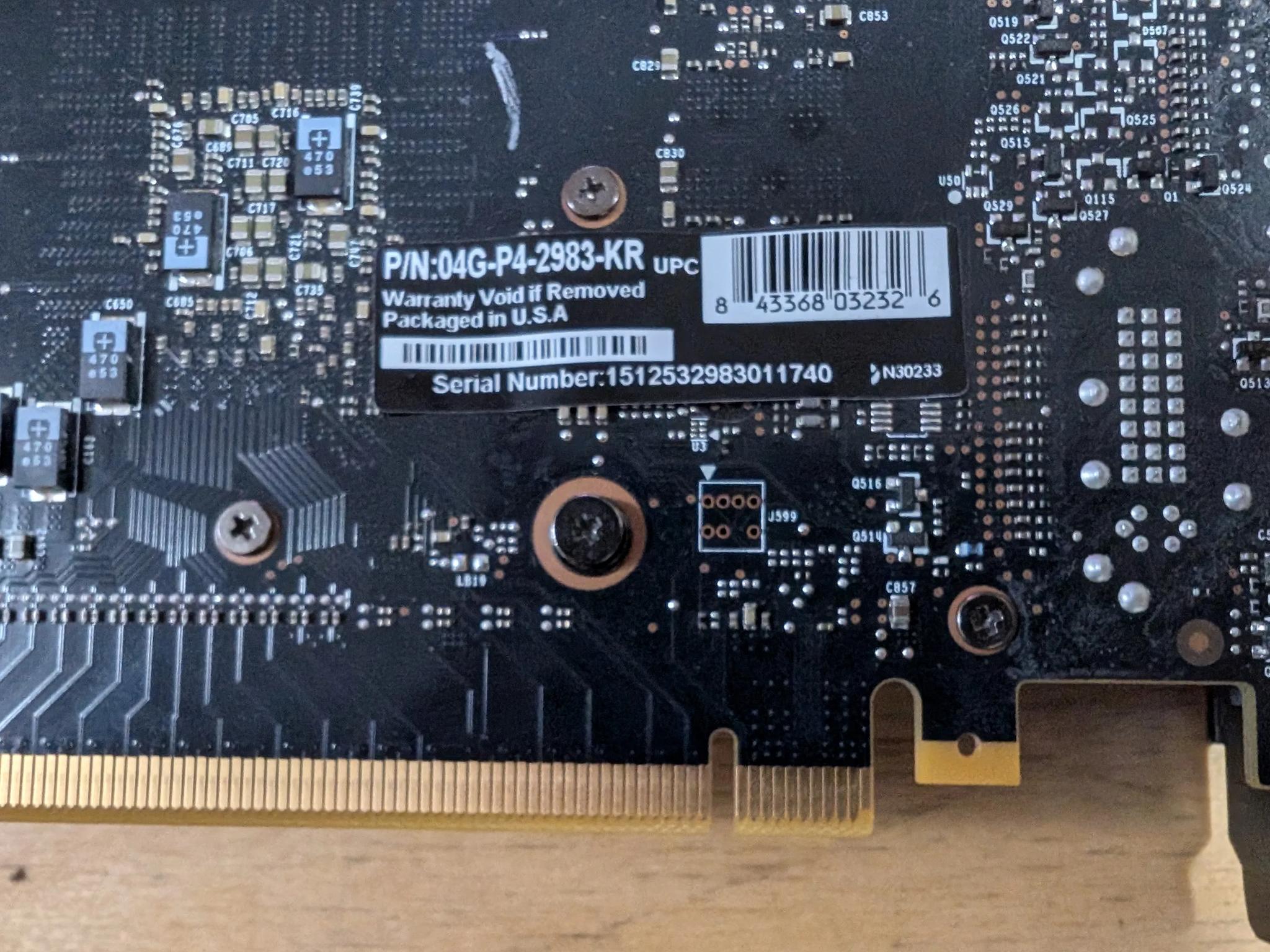 EVGA Nvidia GTX 980 SC 4GB graphics card
