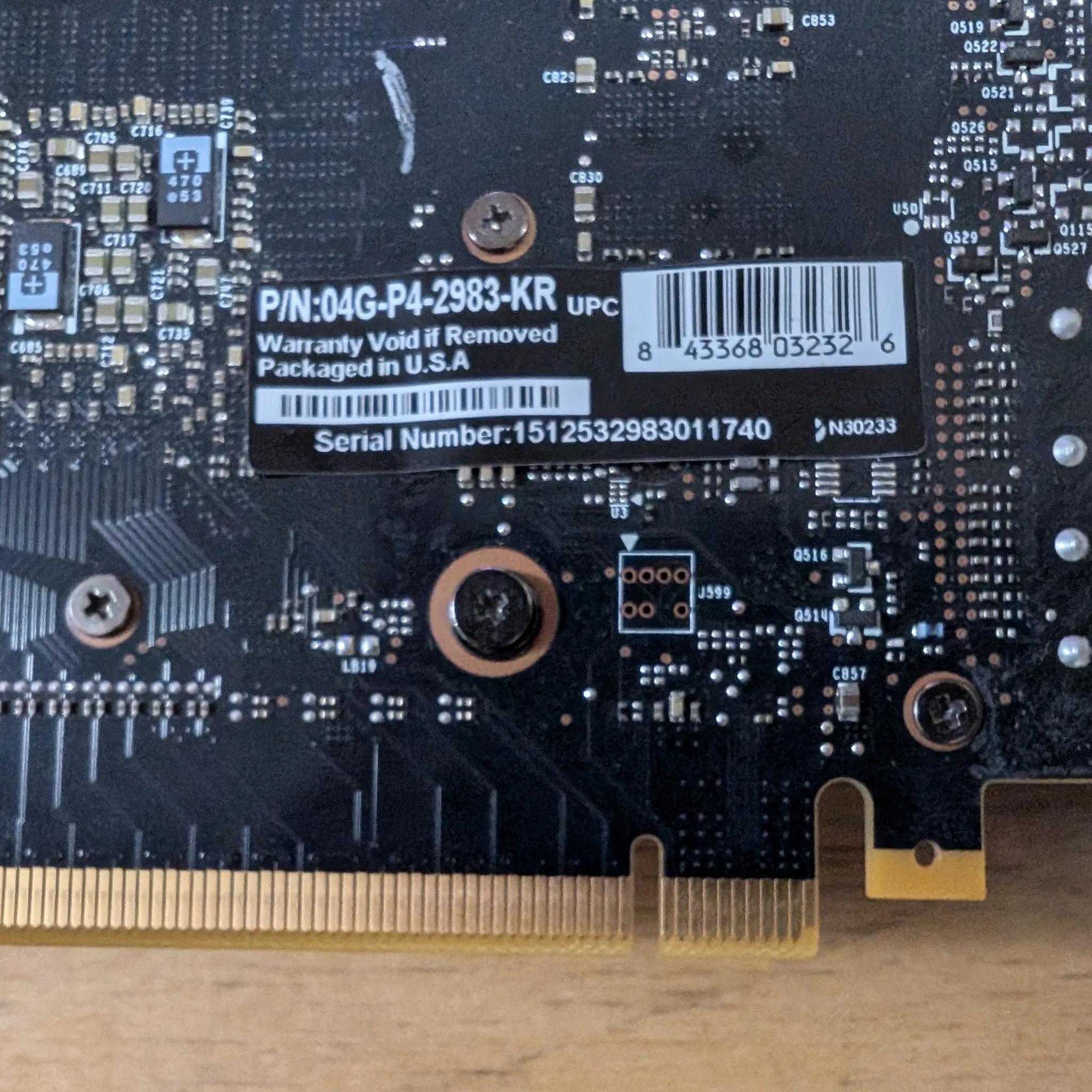 EVGA Nvidia GTX 980 SC 4GB graphics card
