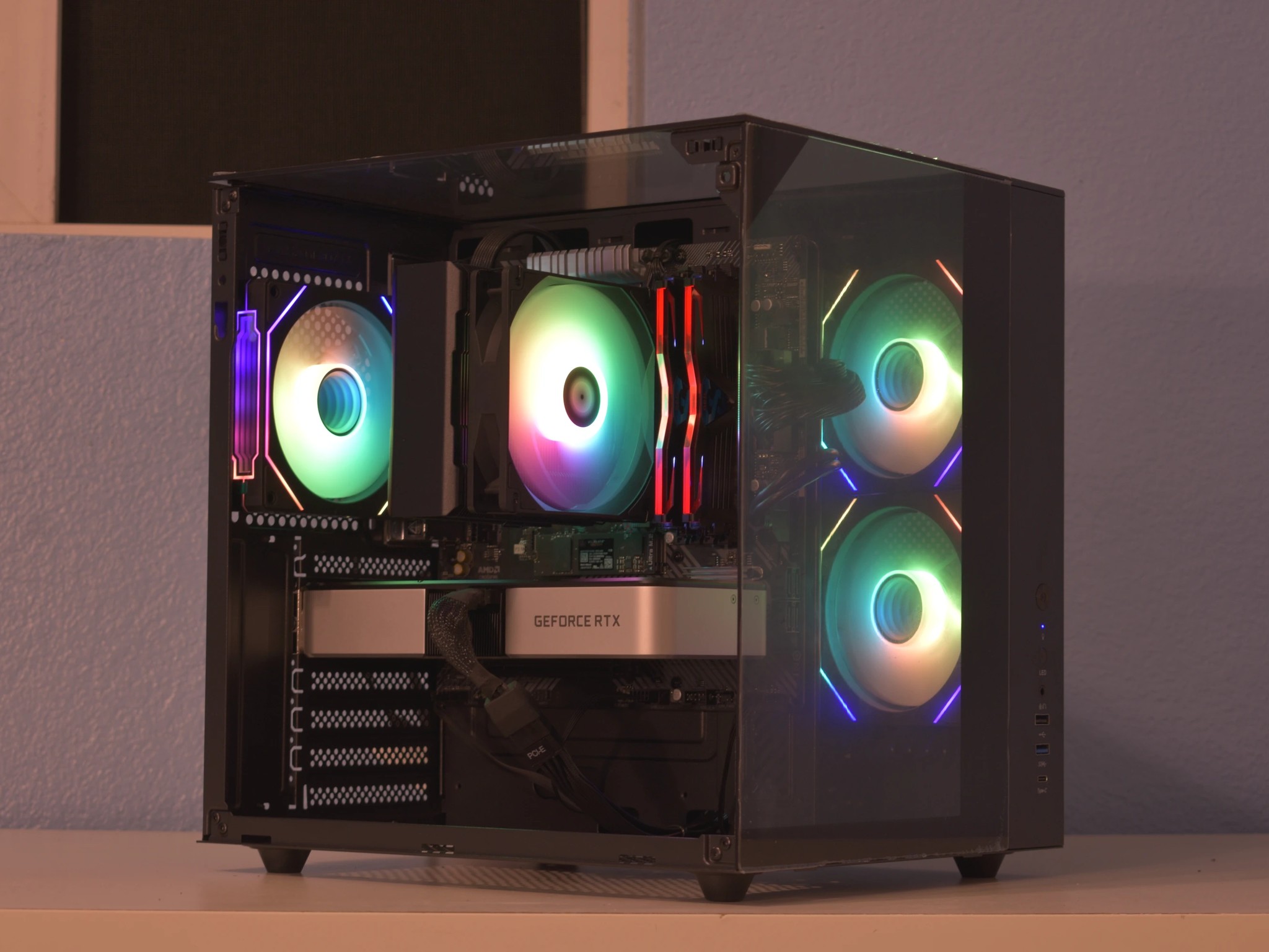 💸Value Gamer💸 Ryzen 5 3600 | RTX 3060ti 8GB | 16GB DDR4 | 1TB nVME SSD | RGB | Win11 + Wifi