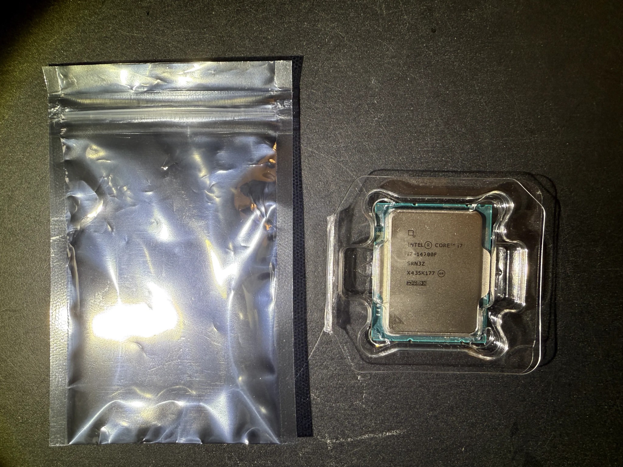 Intel Core i7-14700F CPU, 20 cores 28 threads, up to 5.40 GHz