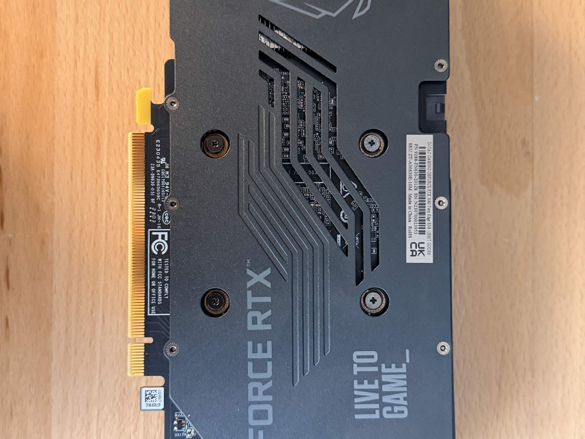 ZOTAC GAMING Twin Edge GeForce RTX 3060 8GB