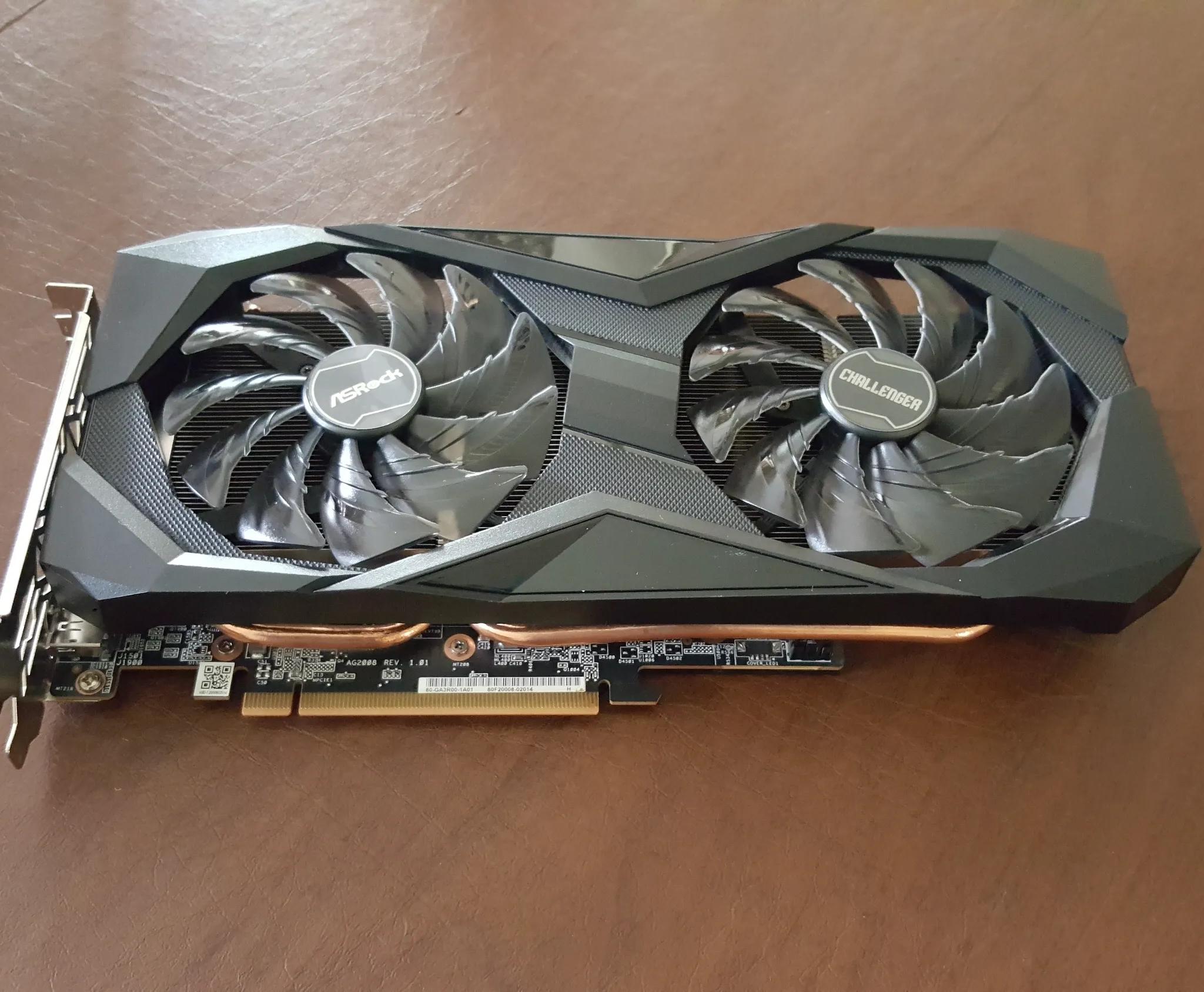 AMD RADEON RX 6650 XT 8GB ASROCK CHALLENGER D OC
