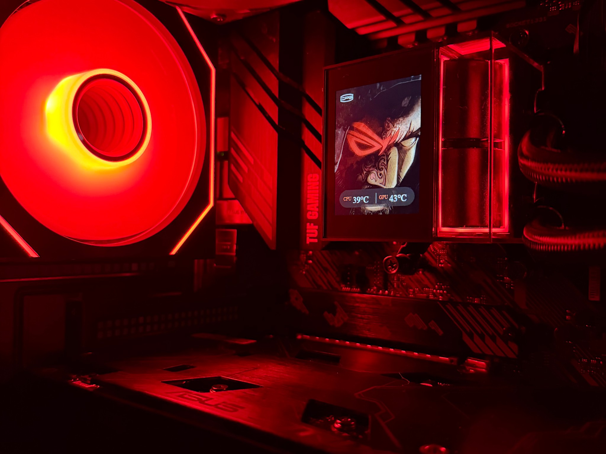 ROG Gaming PC | Ryzen 5 5500 | RX 5700 XT 8GB | 16GB RAM | ASUS TUF WiFi | 360mm LCD AIO