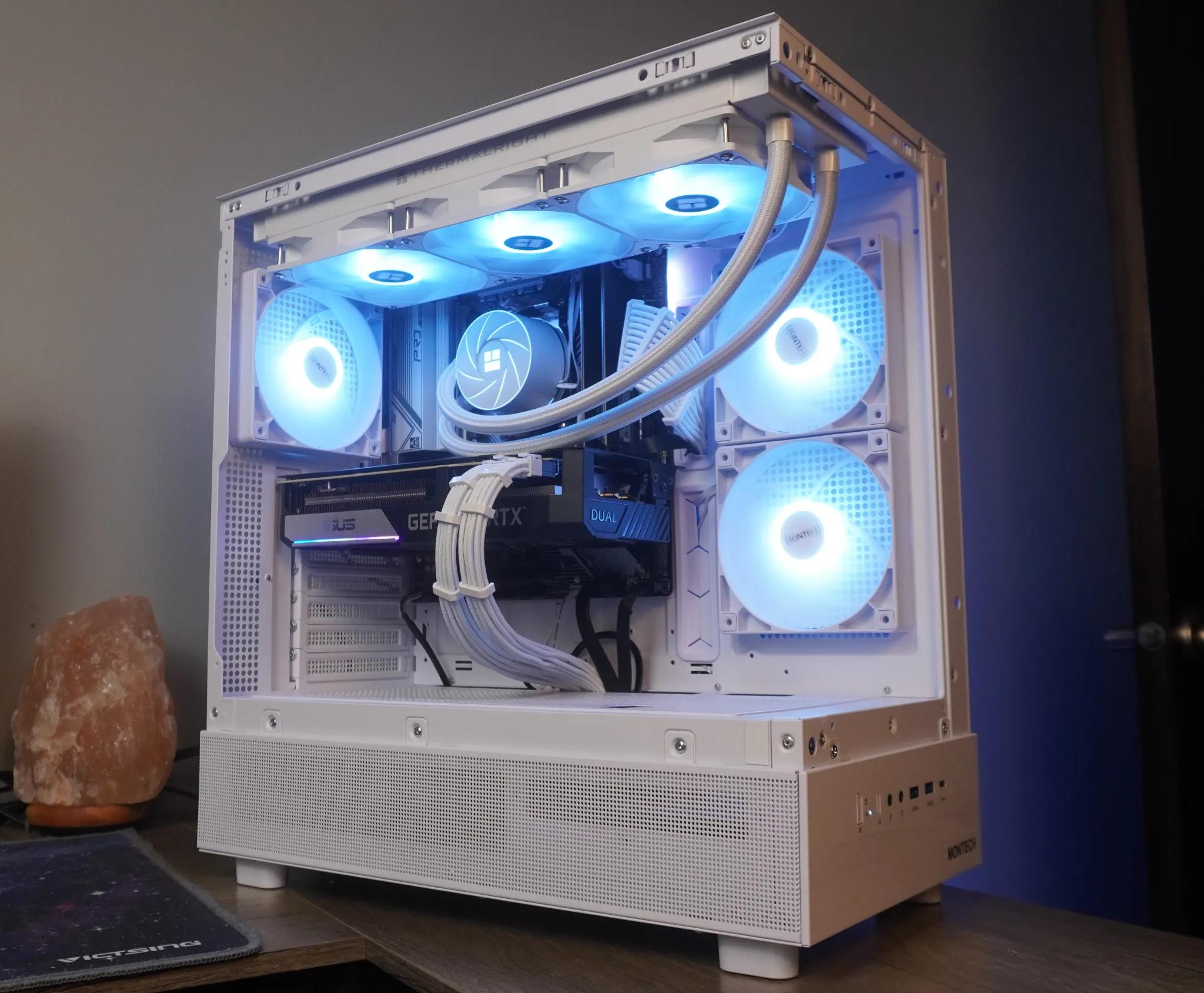 ❄🤍AESTHETIC🤍❄ 1440p/4K MACHINE 💚RTX 3070 🧡 Ryzen 5 7600x | 1TB NVME | 32GB...