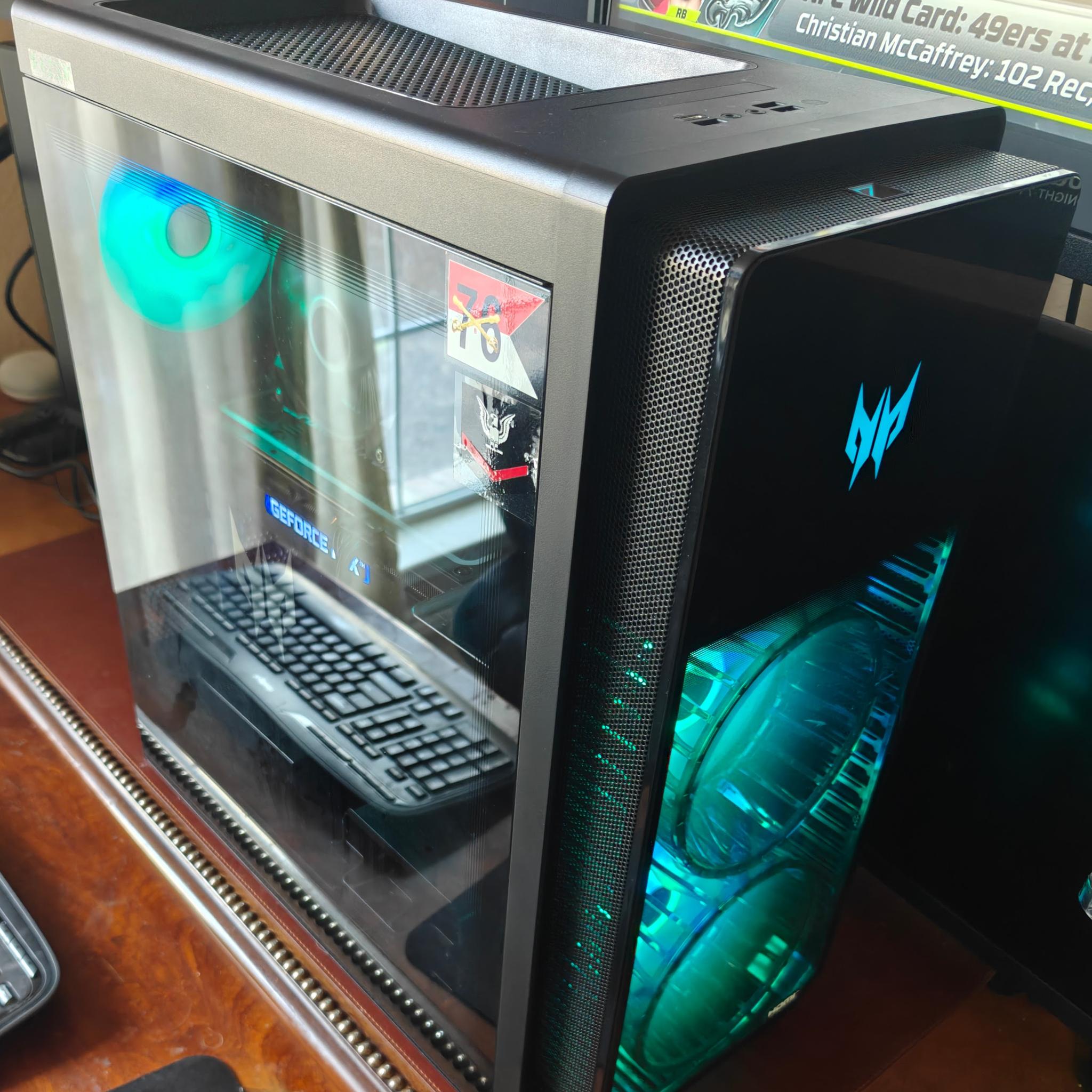 Acer Predator PO5‑640 — i7‑12700 • RTX 3080 • 32GB DDR5 • 2TB SSD