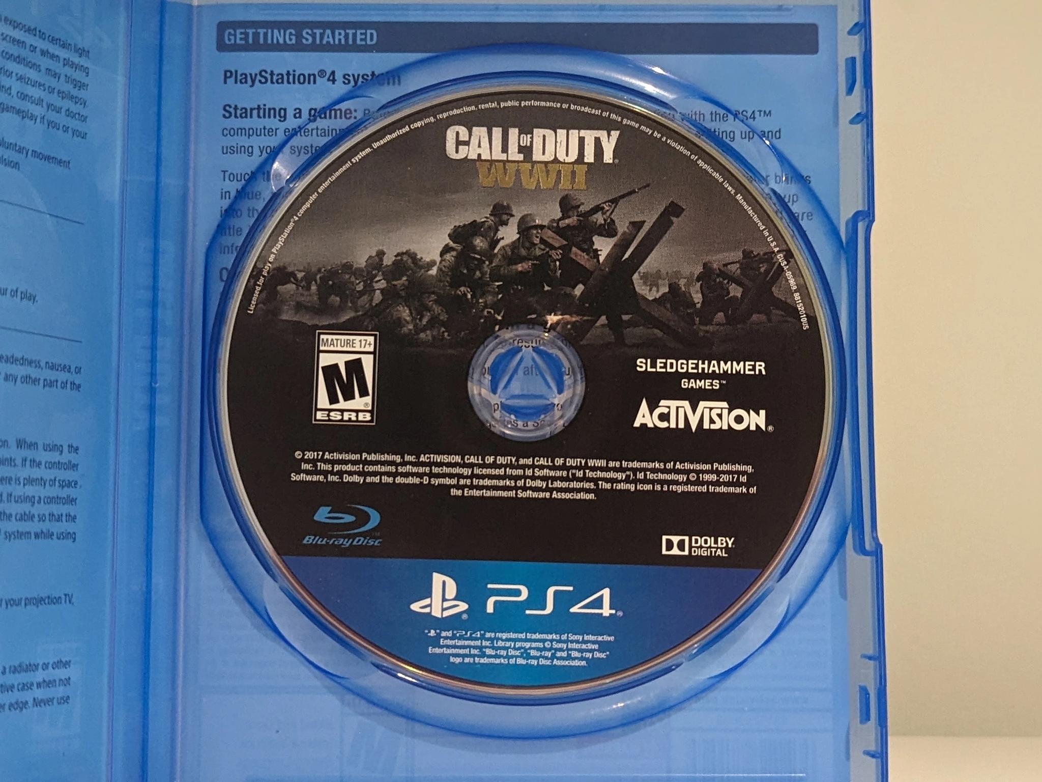 PS4 || Call Of Duty World War II