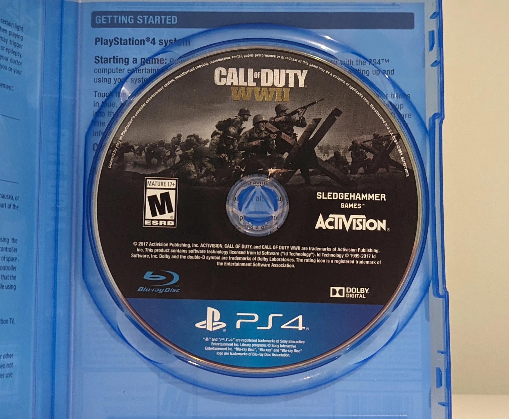 PS4 || Call Of Duty World War II