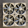 4 Quiet Noctua NF-S12B redux-1200 PWM High Performance Cooling Fans, 4-Pin (120mm, Grey) (Like New)