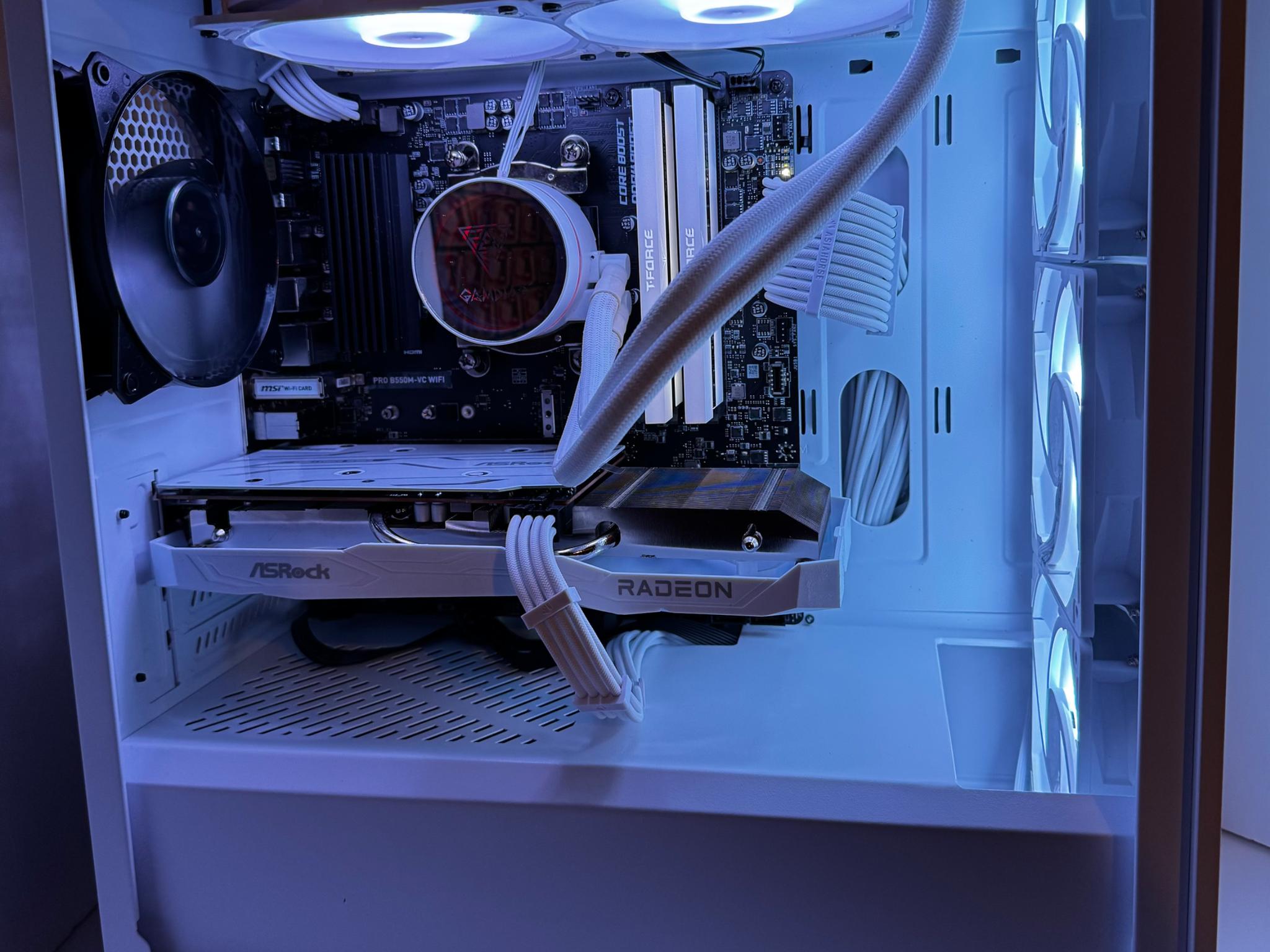 🥛OREO BEAST⚫ R5 5500 | RX 6600 | 1TB SSD | WIN 11 | BT/WIFI