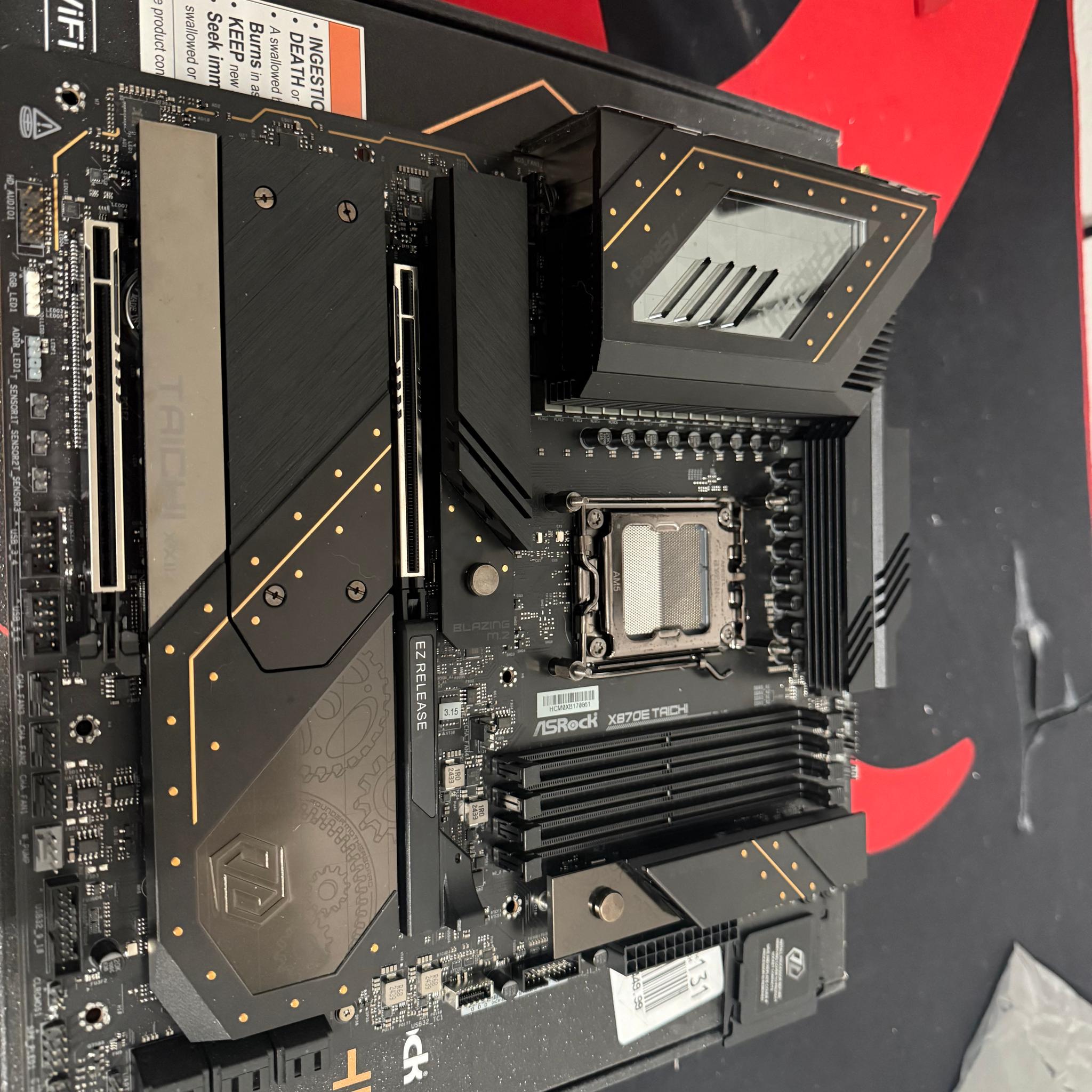 ASRock X870e Taichi AM5 ATX Motherboard