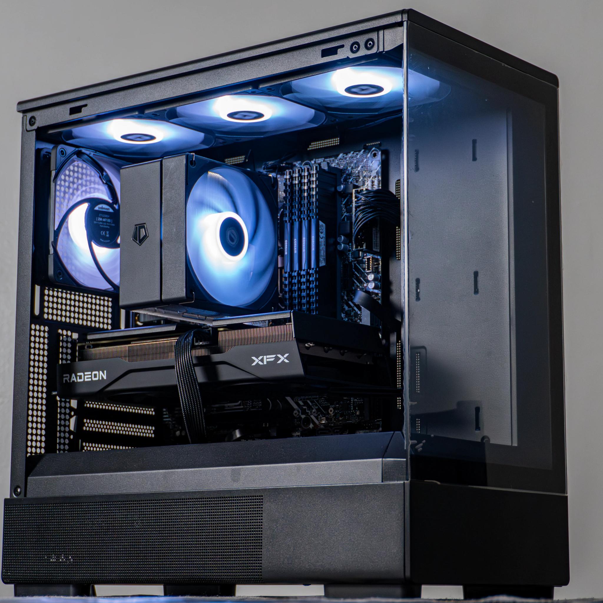 RX 9060XT + i5-12400F Gaming PC | 32GB RAM DDR4 | 1TB NVMe Gen4