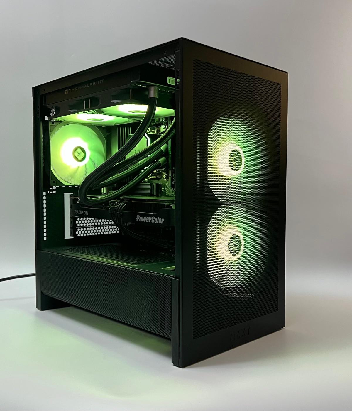 Radeon RX 9070GRE Custom Gaming PC - Ryzen 5 7500X3D, 1TB NVMe SSD