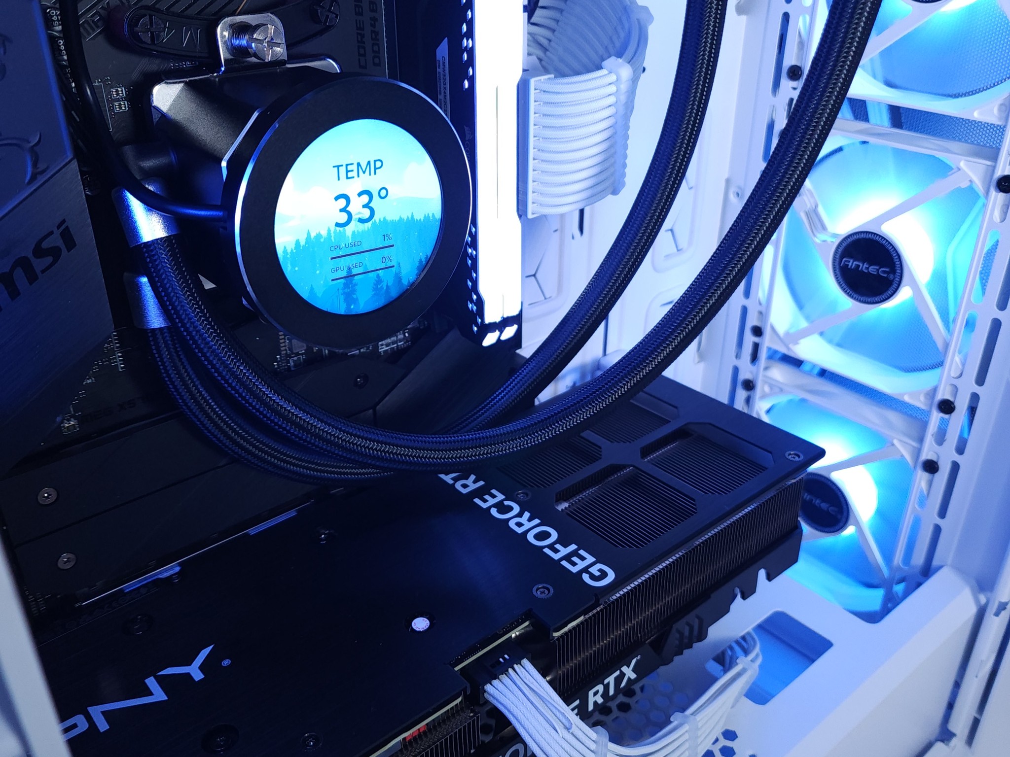 💙🤍RTX 4070Ti | Ryzen 9 5900X | 32GB 3600MHz | 1TB NVMe Gen4
