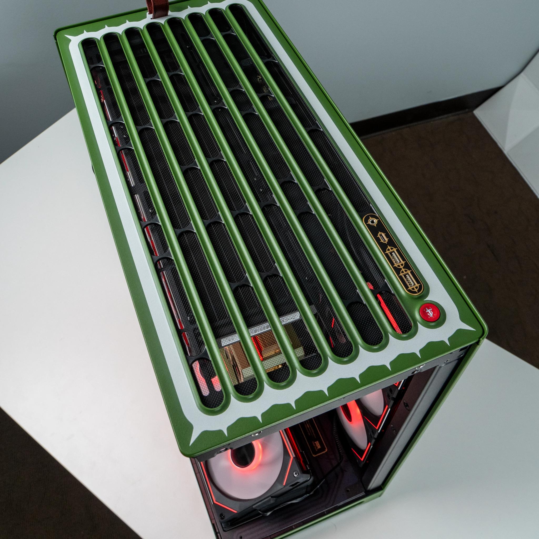 "Hellraiser" - High End Doom Themed Gaming PC - RTX 5080 - Ryzen 7 9800X3D - 64GB RAM - 2TB SSD