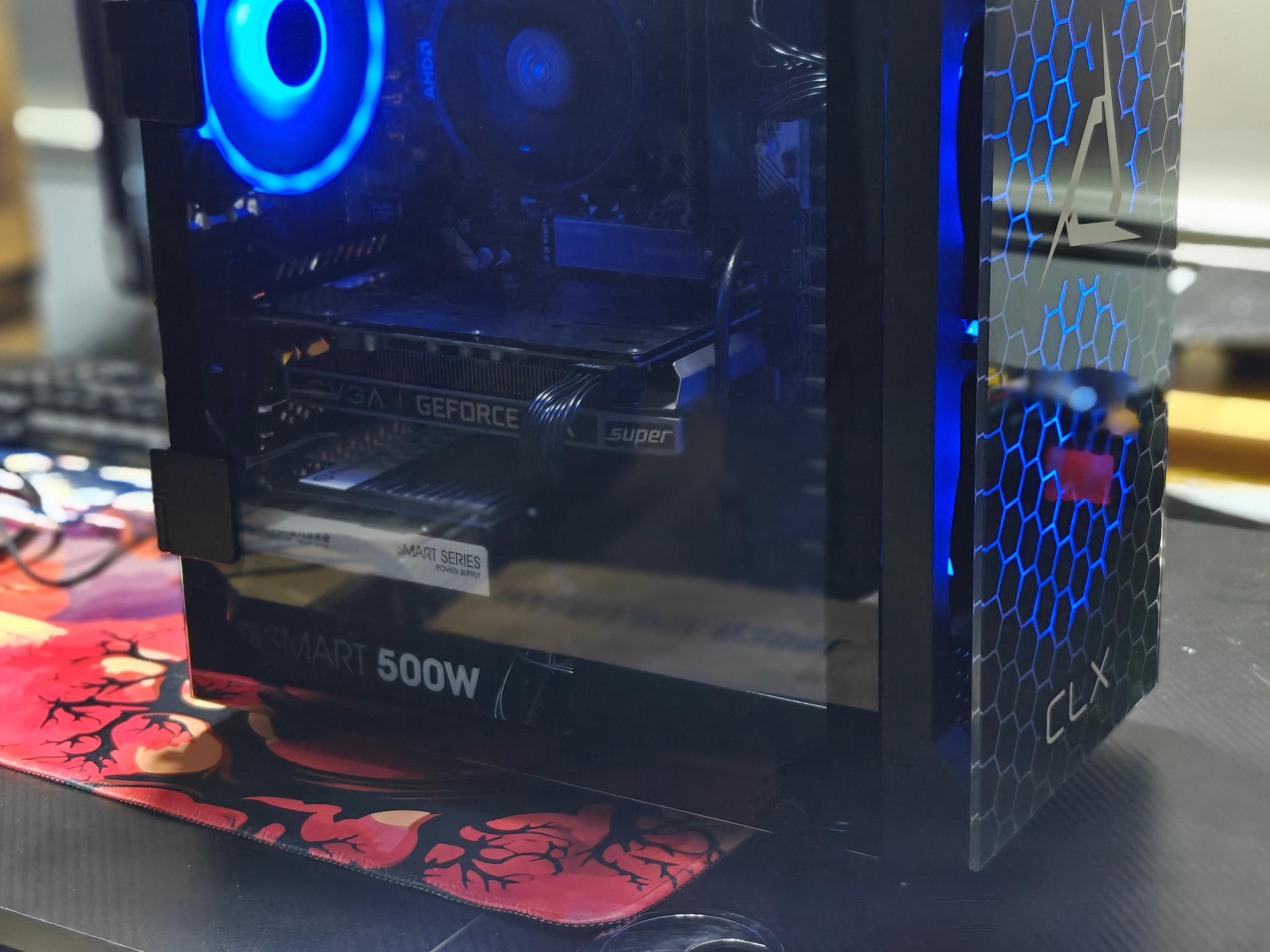 Gaming PC|AMD Ryzen 5 2600|16 GB DDR4 |1 TB NVME SSD|EVGA NVIDIA GEFORCE GTX 1660S|Windows 11 Home