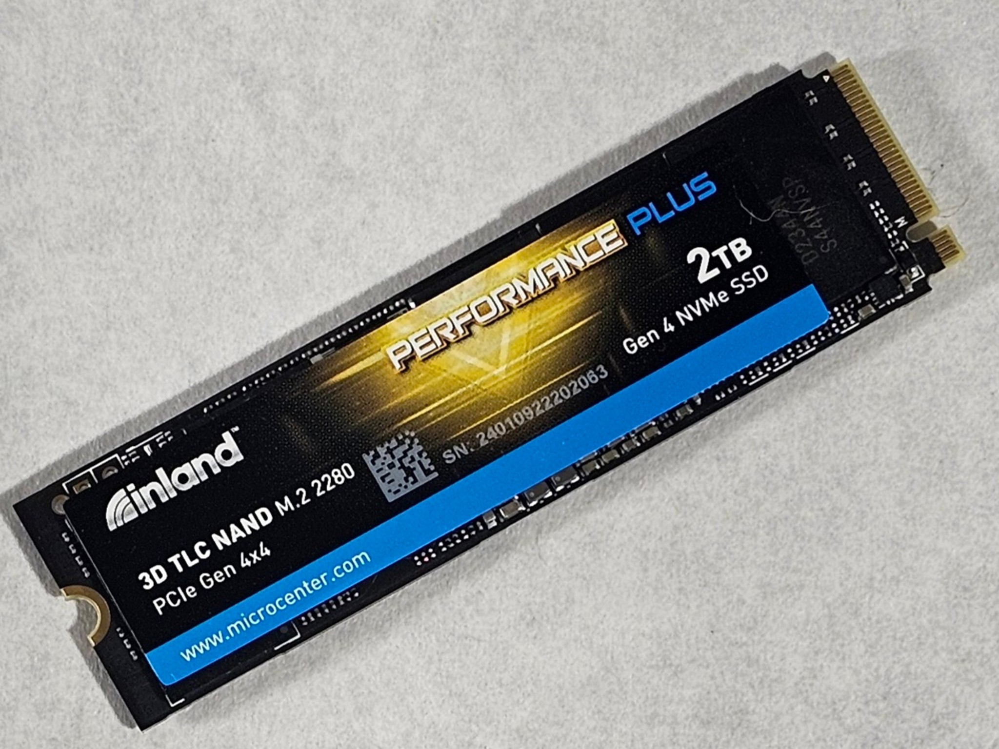 2TB NVMe M.2 SSD Inland Performance Plus Gen4