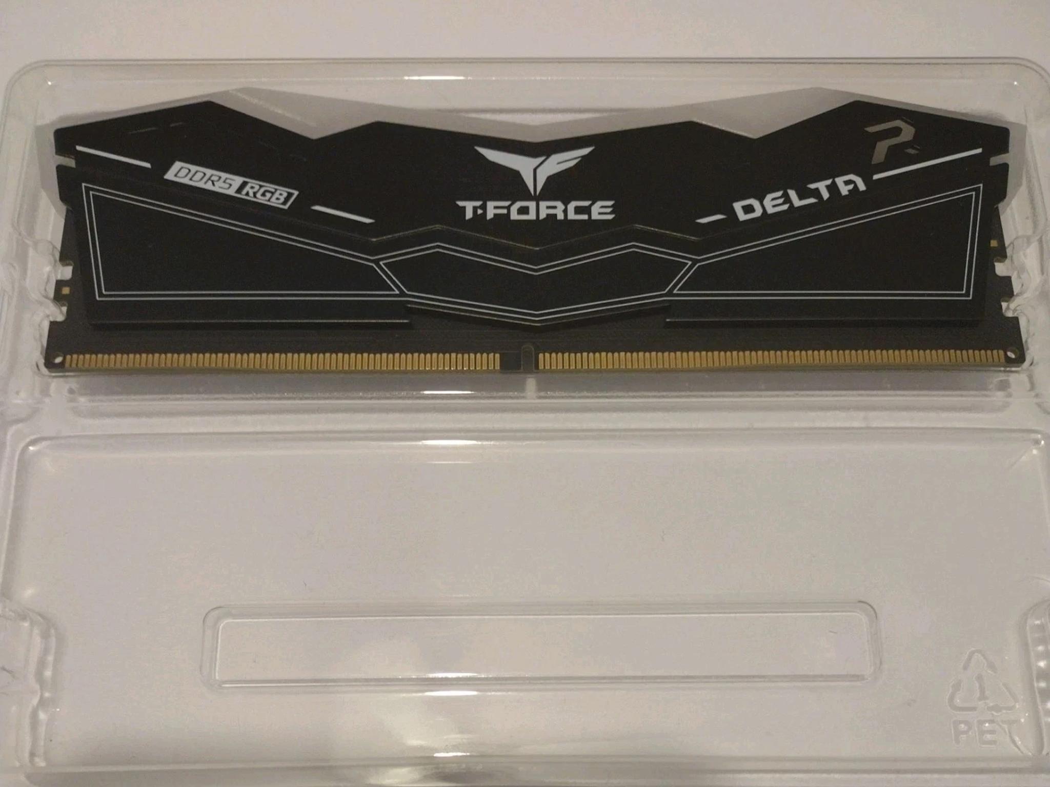 🌈 TForce Delta DDR5 Black RGB 16GB  🌈