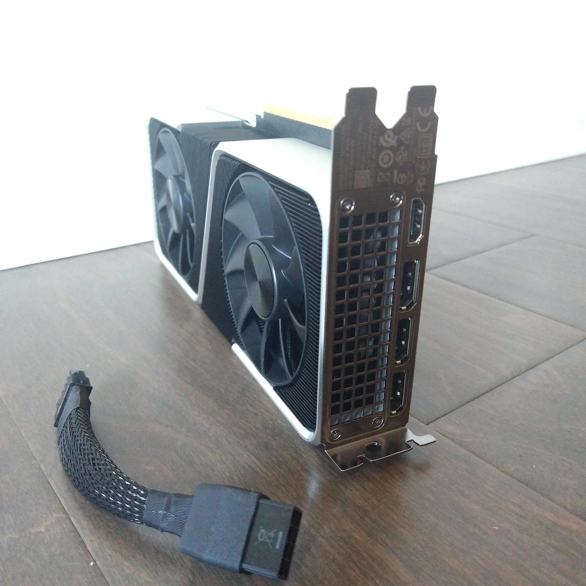 NVIDIA GeForce RTX 3060 Ti Founders Edition 8GB GDDR6 PCIe 4.0 Graphics Card (Refurbished)