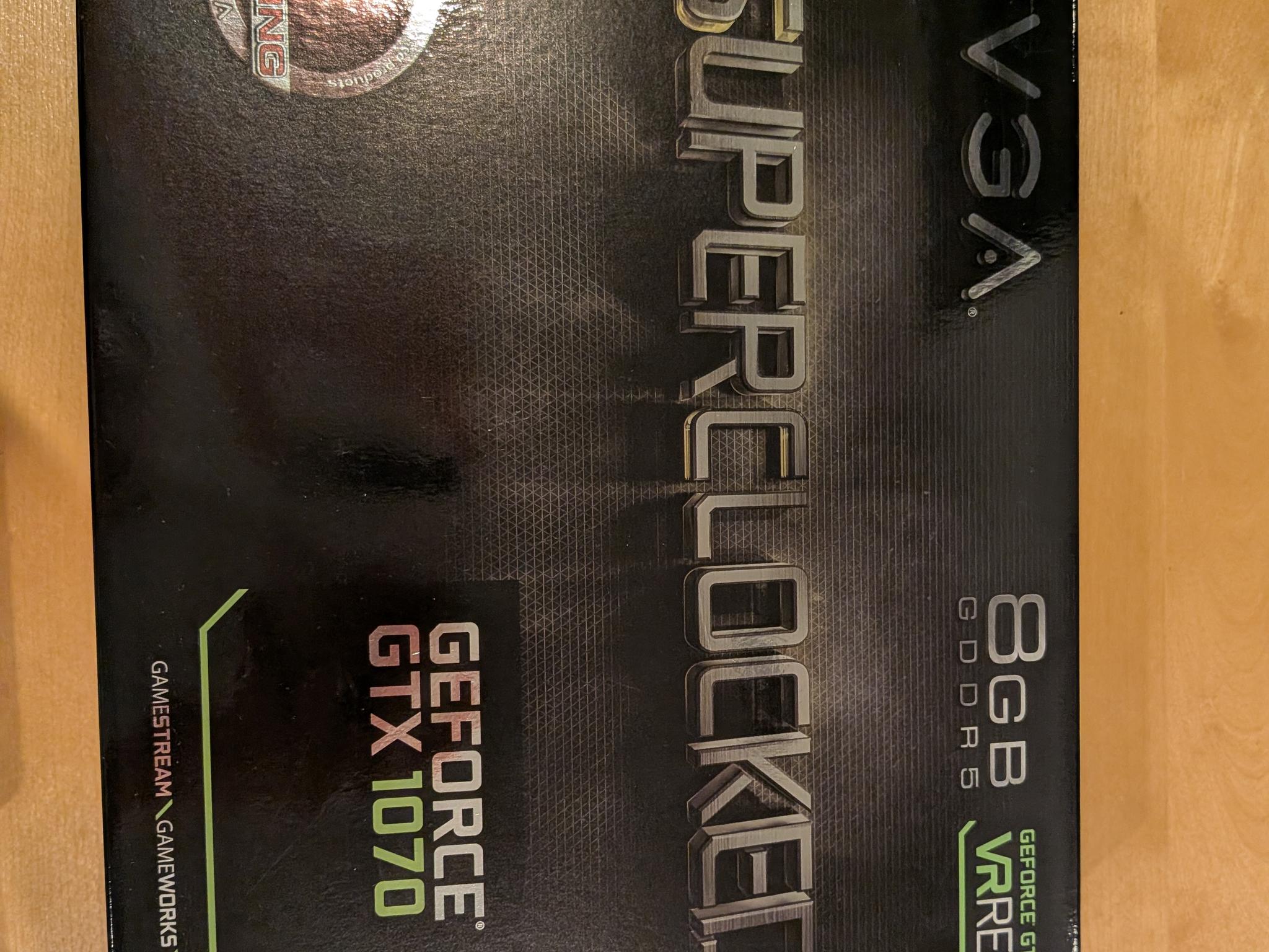 EVGA SC GAMING GeForce GTX 1070