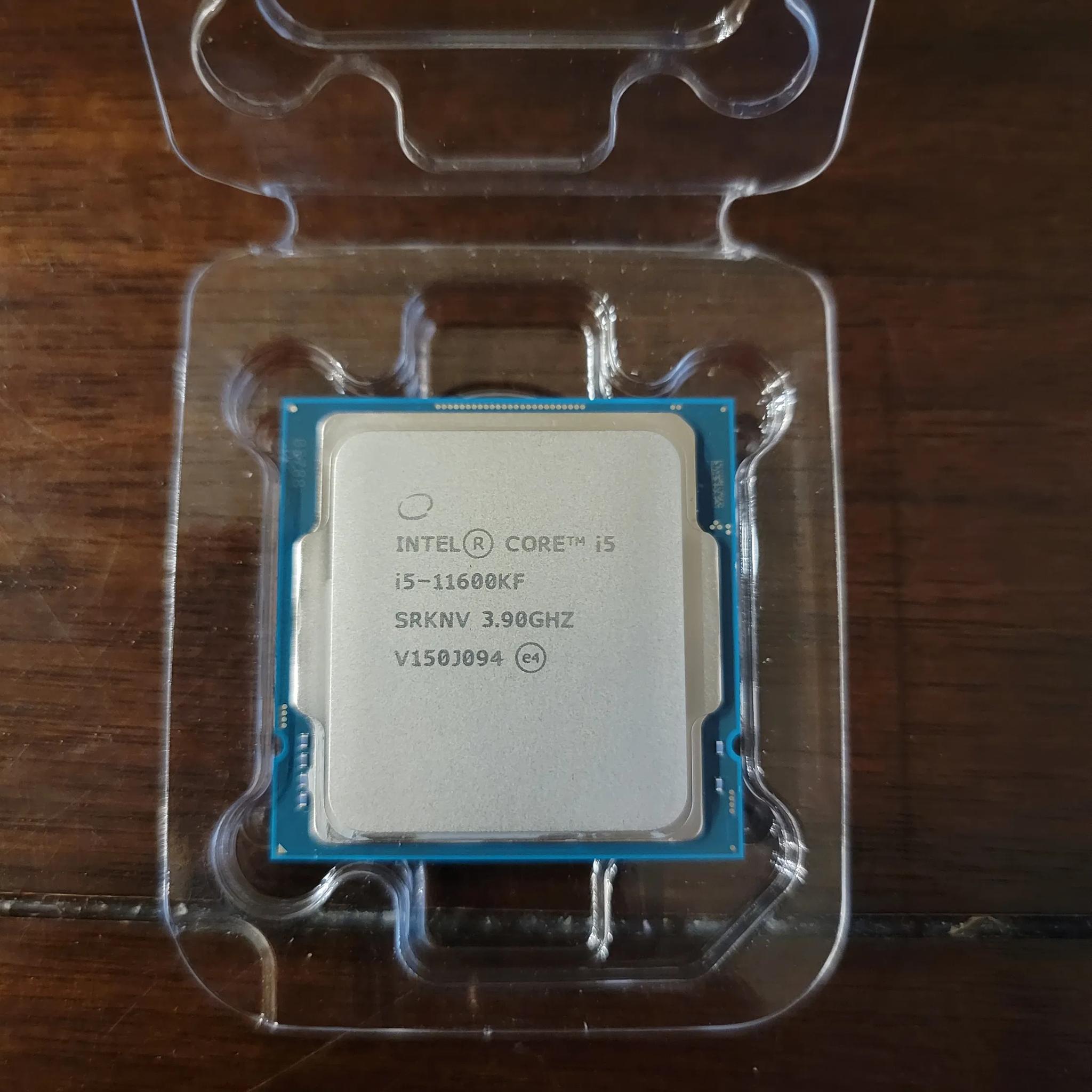 Intel Core i5-11600KF - Core i5 11th Gen Rocket Lake 6-Core 3.9 GHz LGA 1200