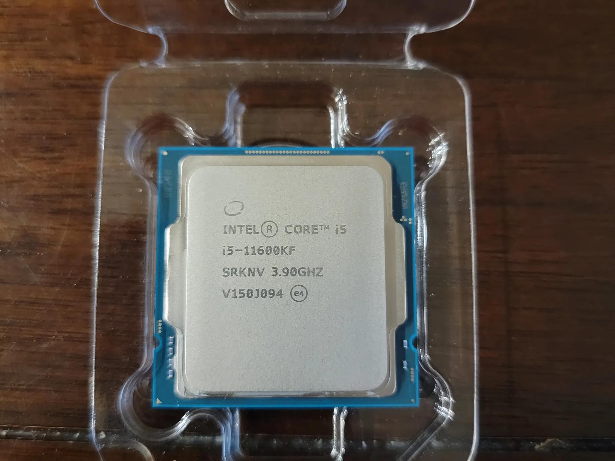 Intel Core i5-11600KF - Core i5 11th Gen Rocket Lake 6-Core 3.9 GHz LGA 1200