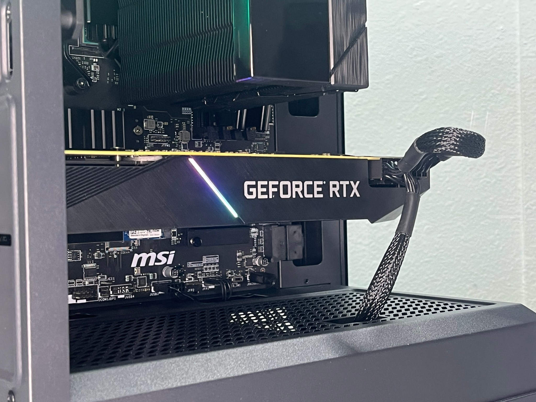 GeForce RTX 2080 Super Custom Gaming PC - Ryzen 5 5500, 512GB NVMe SSD, WiFi