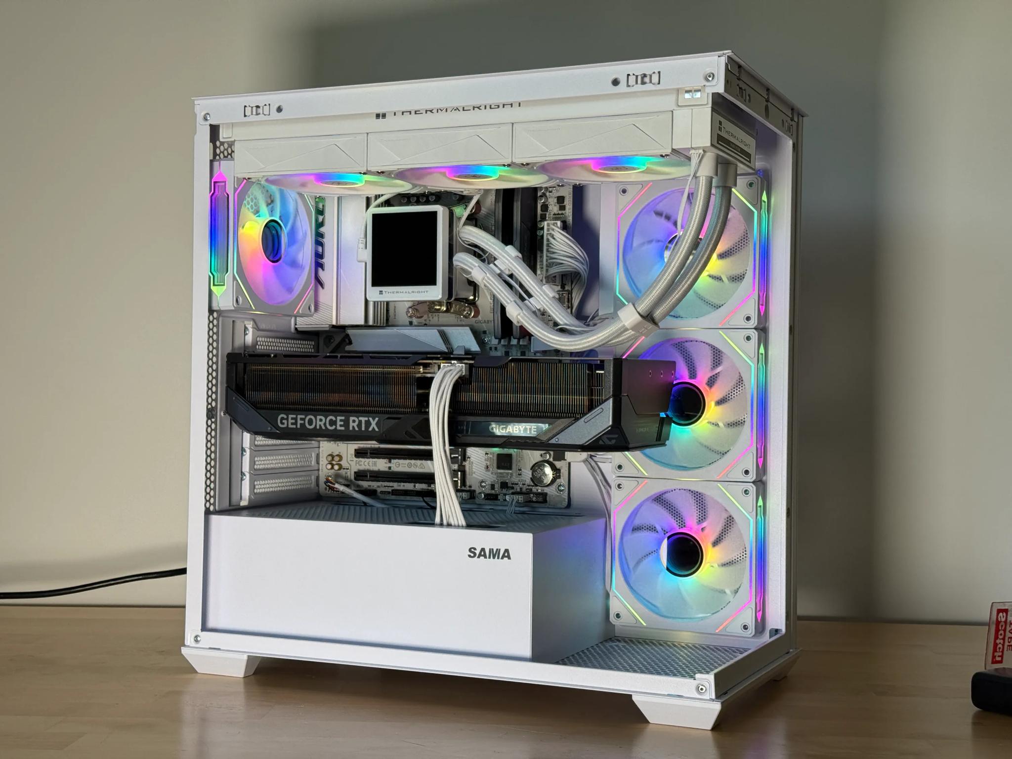 RTX 5090 Ryzen 9950x Gaming/Workstation Behemoth 96gb DDR5 4TB SSD