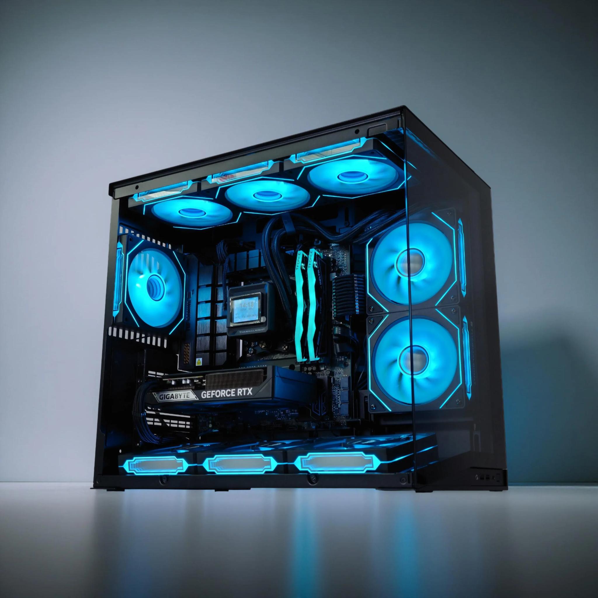 💚 ⛊Crosshairs🤖Gaming PC⛊ Nvidia RTX 5070 12GB⛊ AMD Ryzen 7 7700⛊ 32GB DDR5⛊ 1TB NVME
