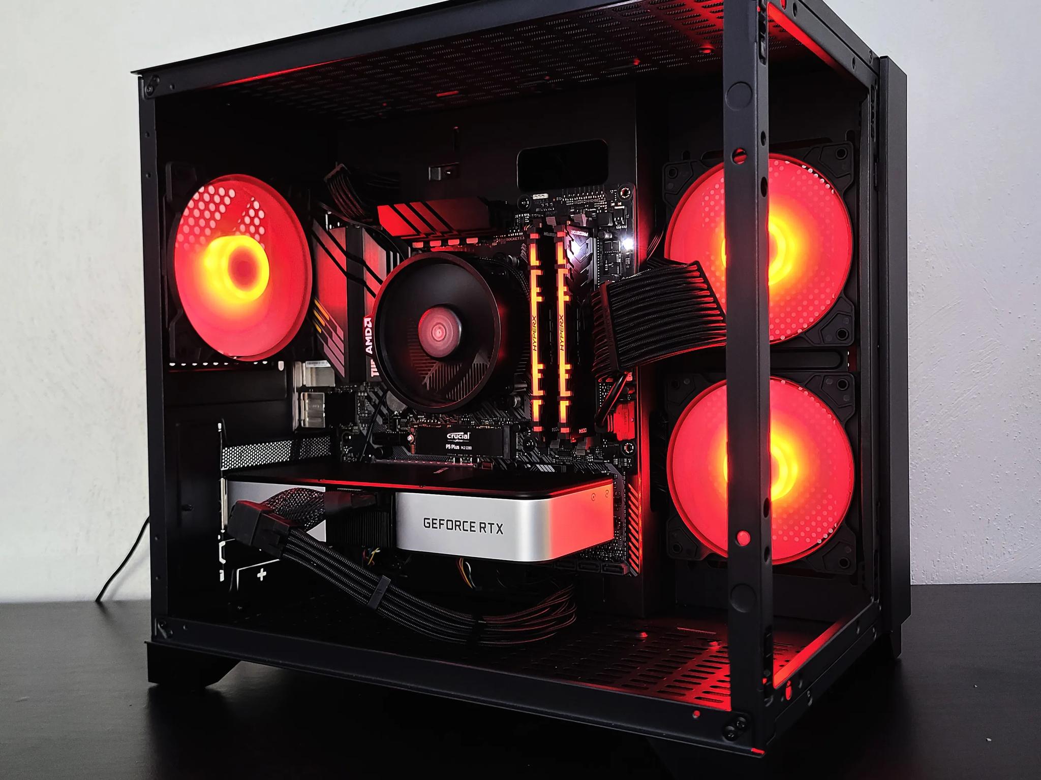 RTX 3060 TI / Ryzen 5 3600 / 32GB RAM ⬛ Midnight Hue ⬛