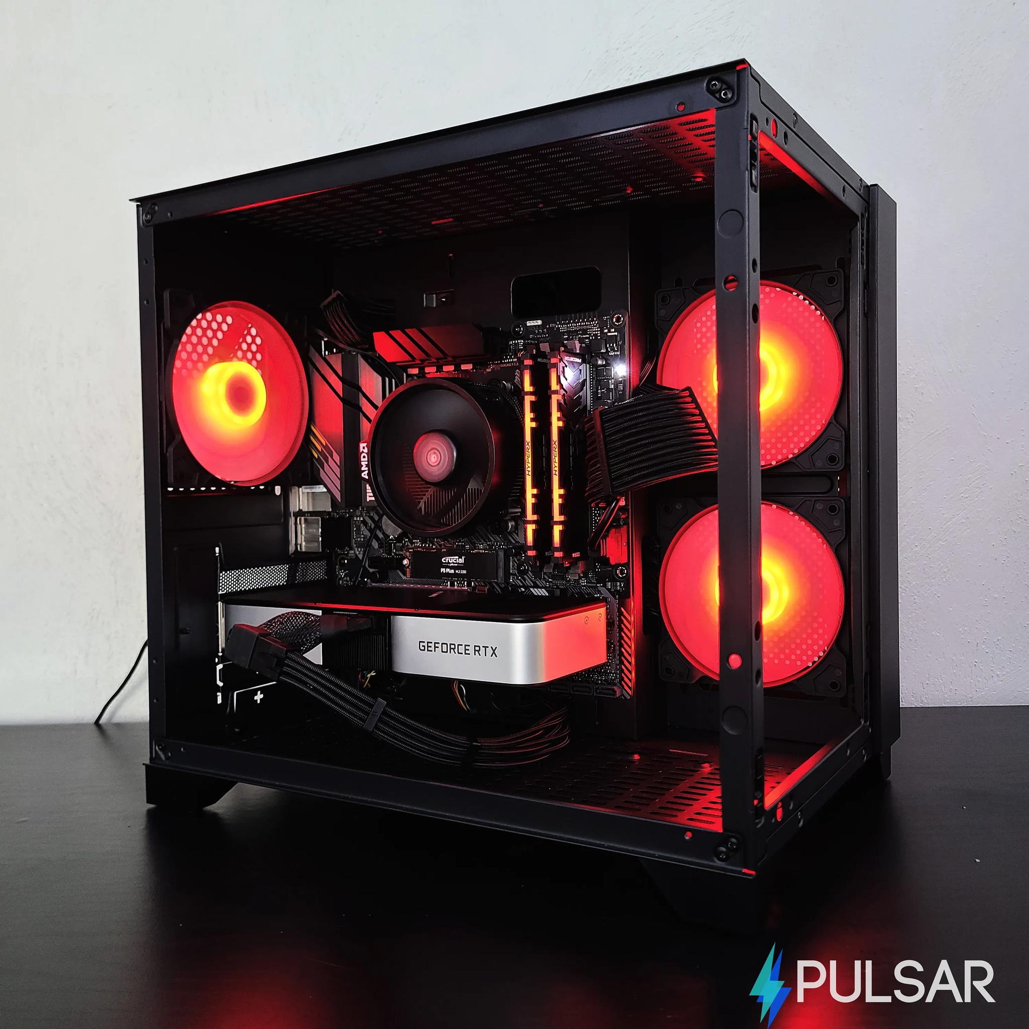 RTX 3060 TI / Ryzen 5 3600 / 32GB RAM ⬛ Midnight Hue ⬛